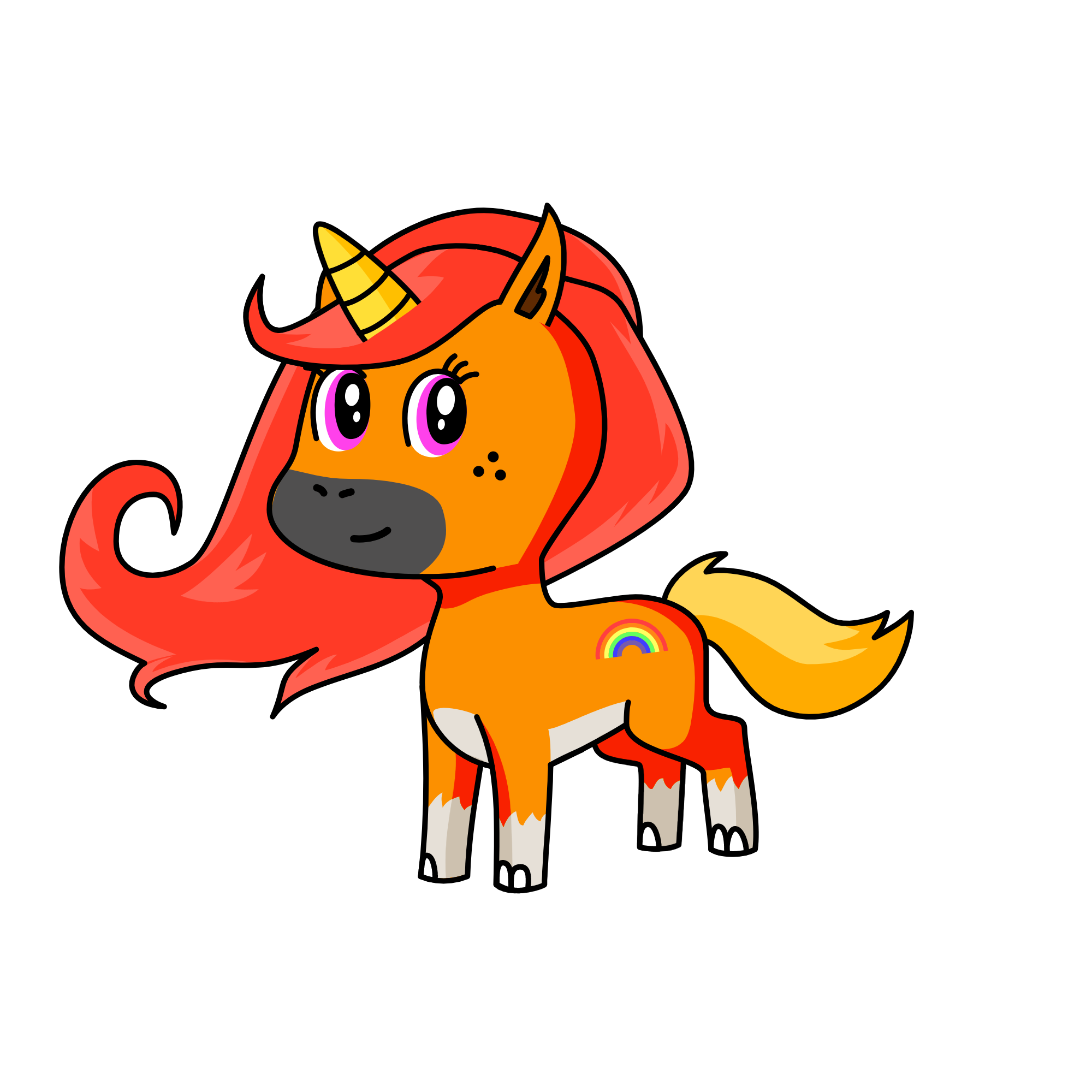 sun, the unicorn
