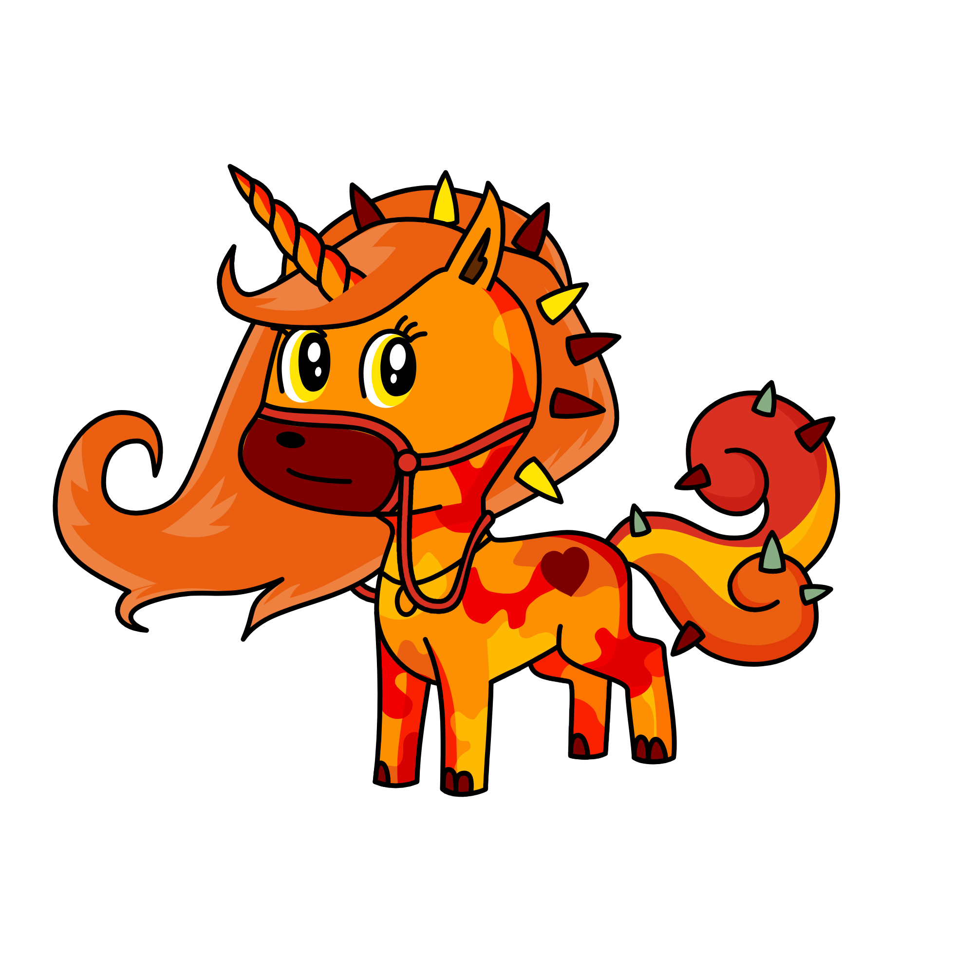 Fiery, the unicorn