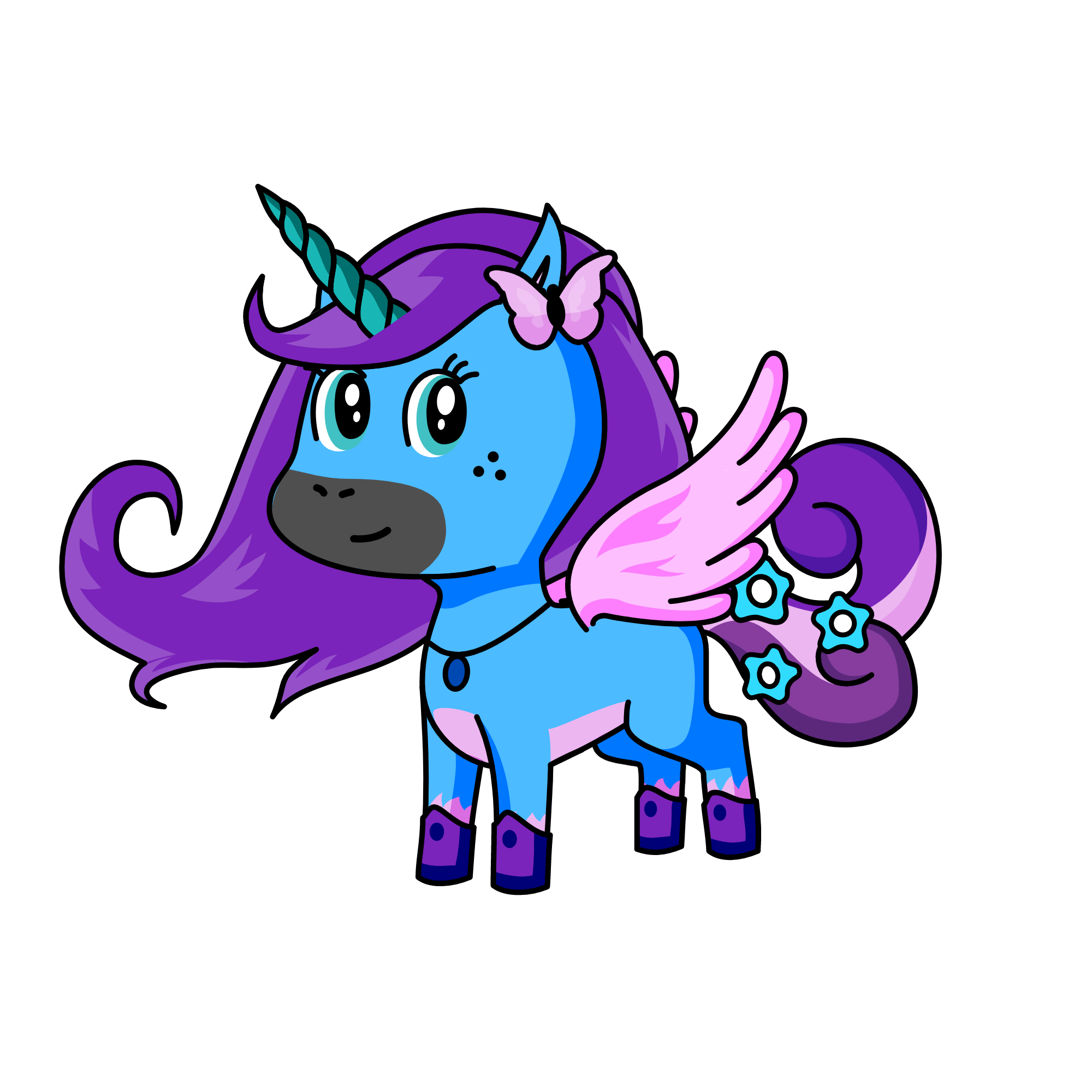 Flutter , the unicorn