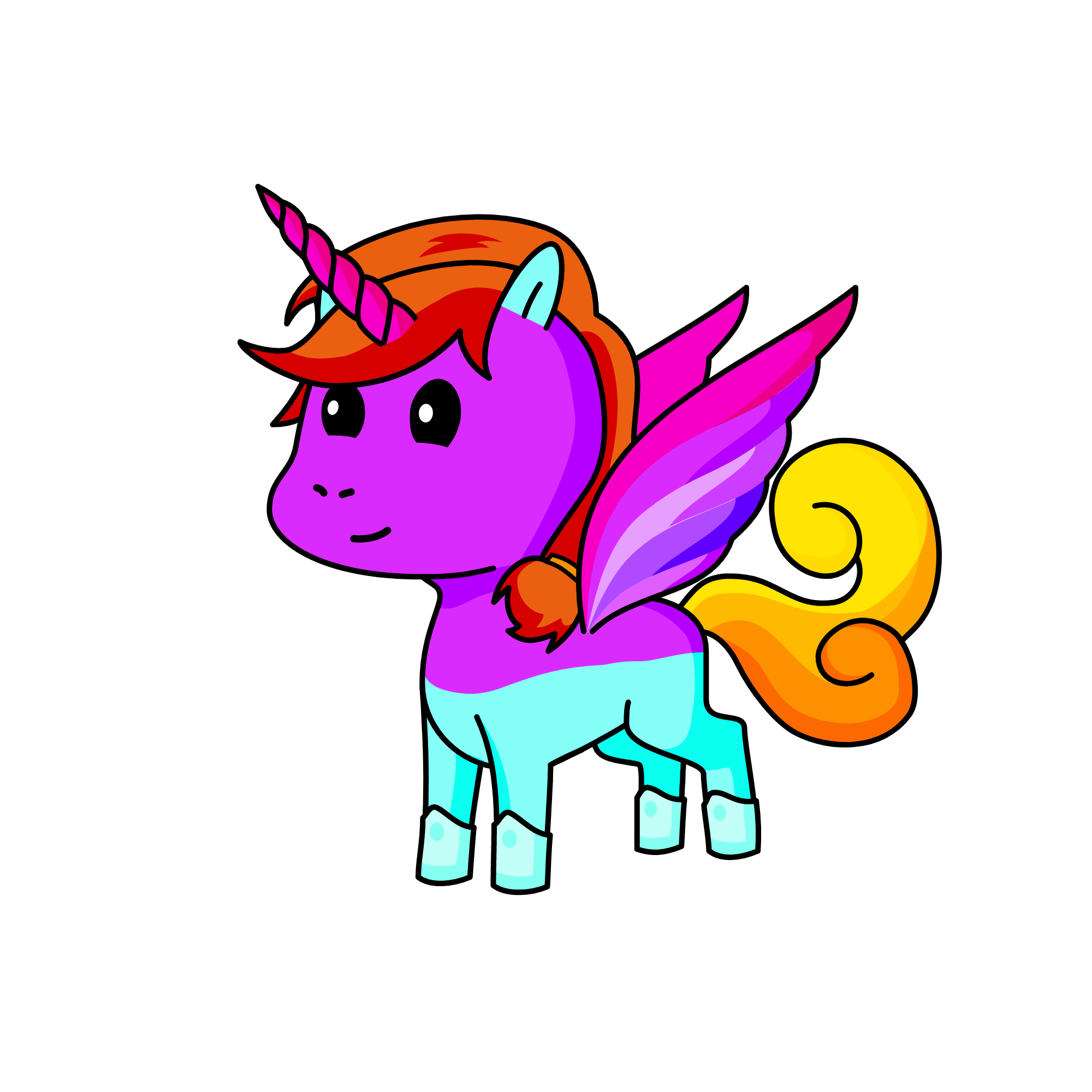 princess anna , the unicorn