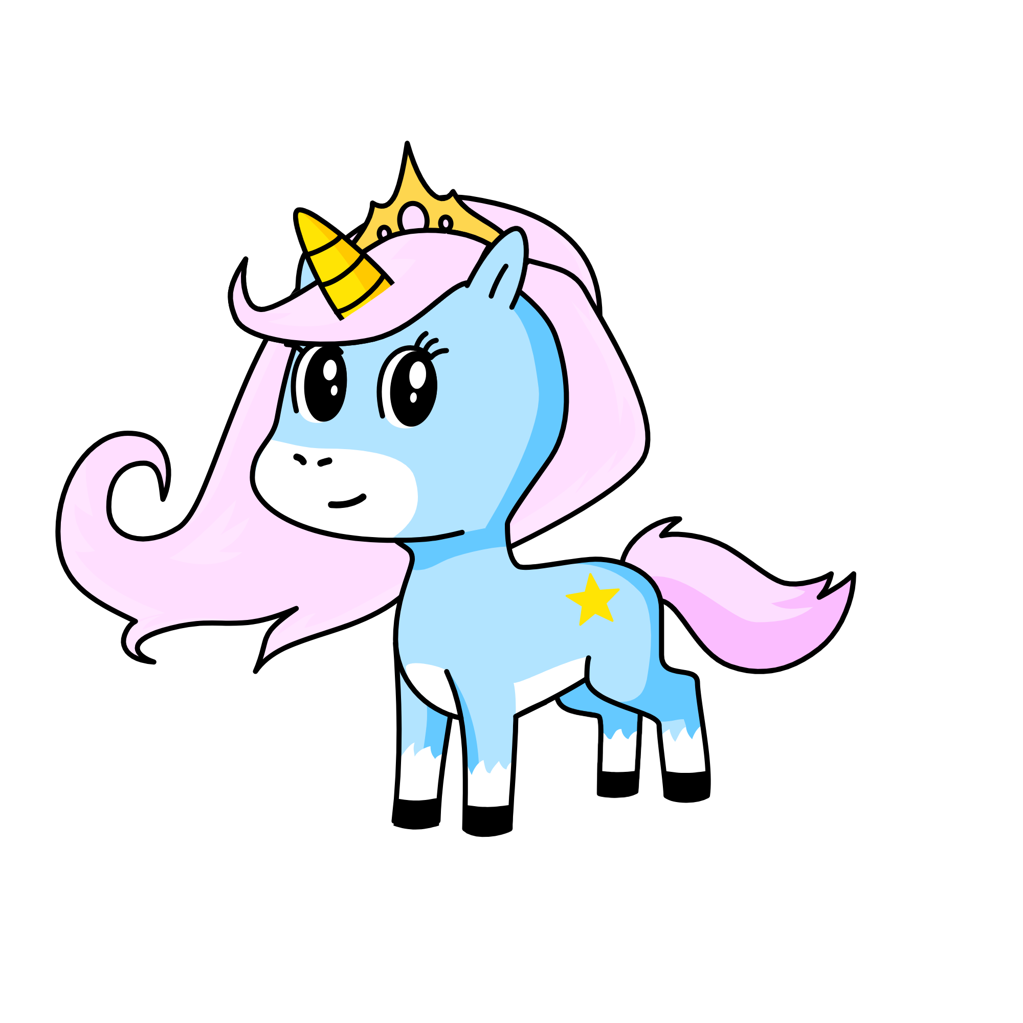Sky, the unicorn