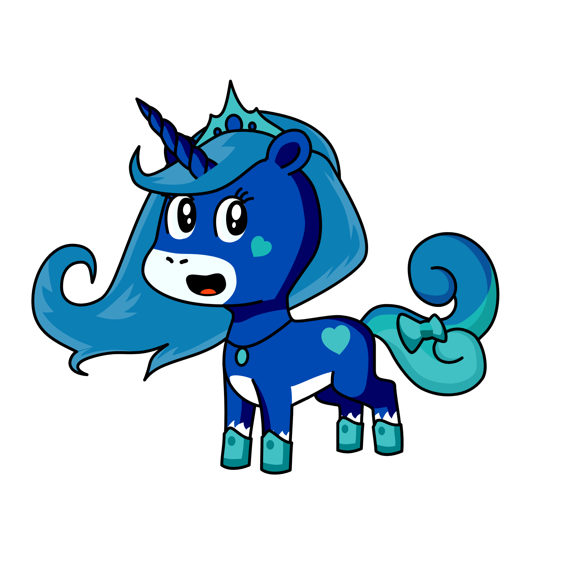 snow, the unicorn