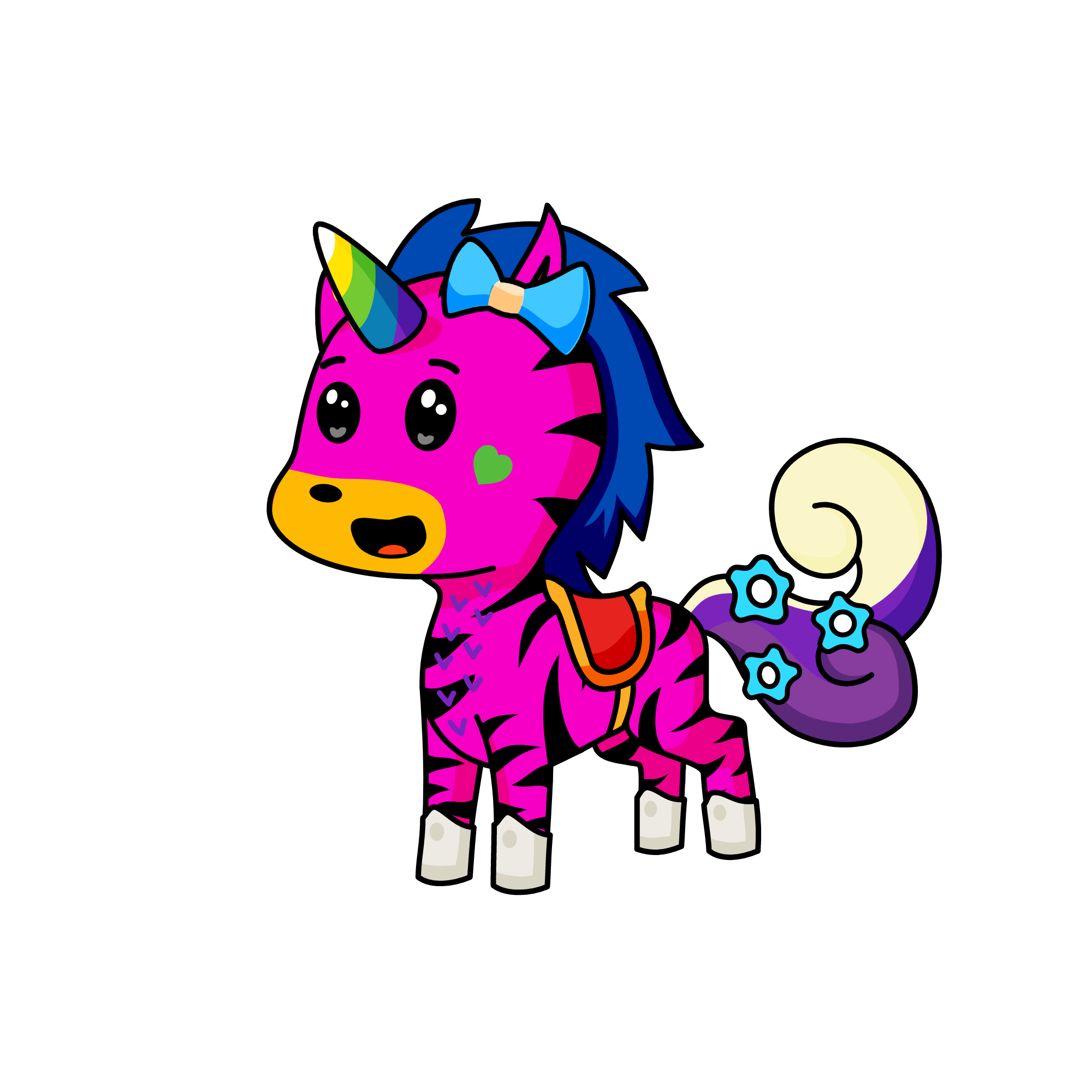 Treasure, the unicorn