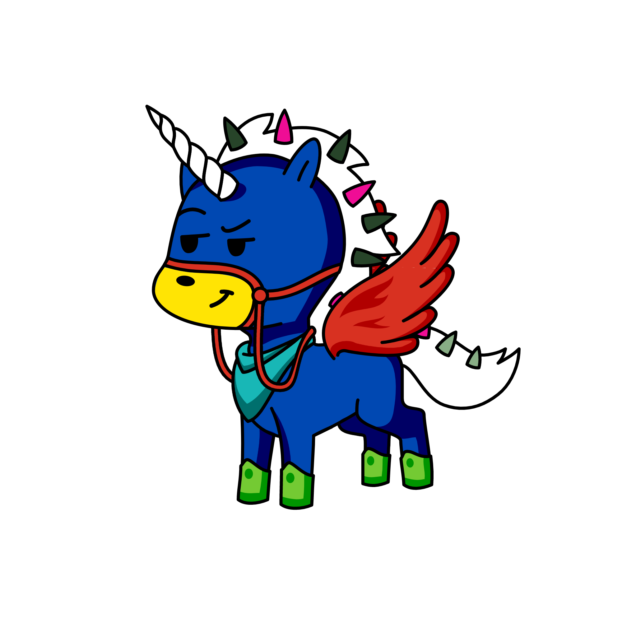 sans, the unicorn