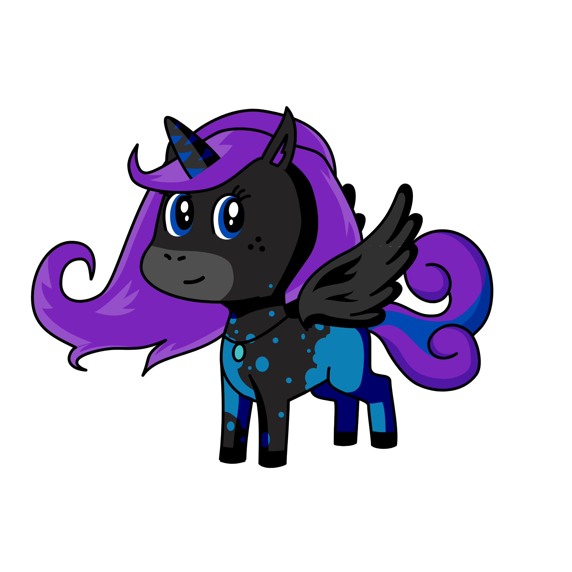 Galaxy, the unicorn