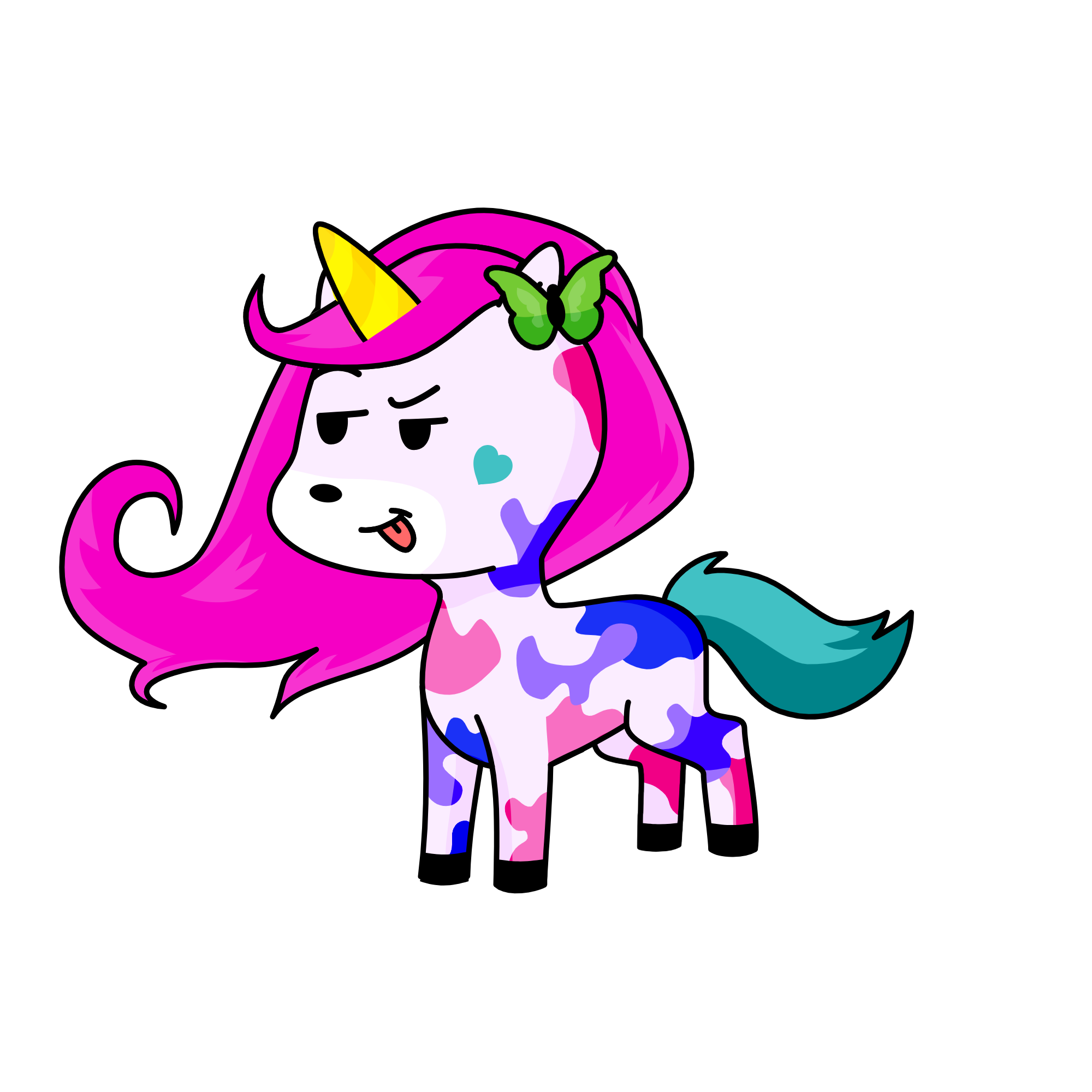 bella, the unicorn