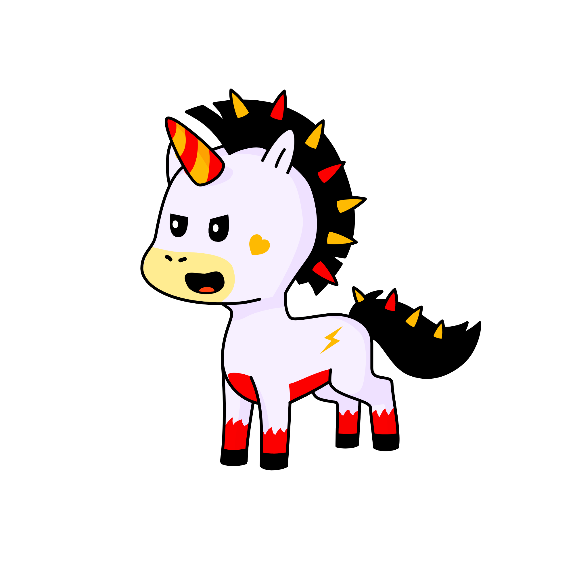Harry Potter, the unicorn