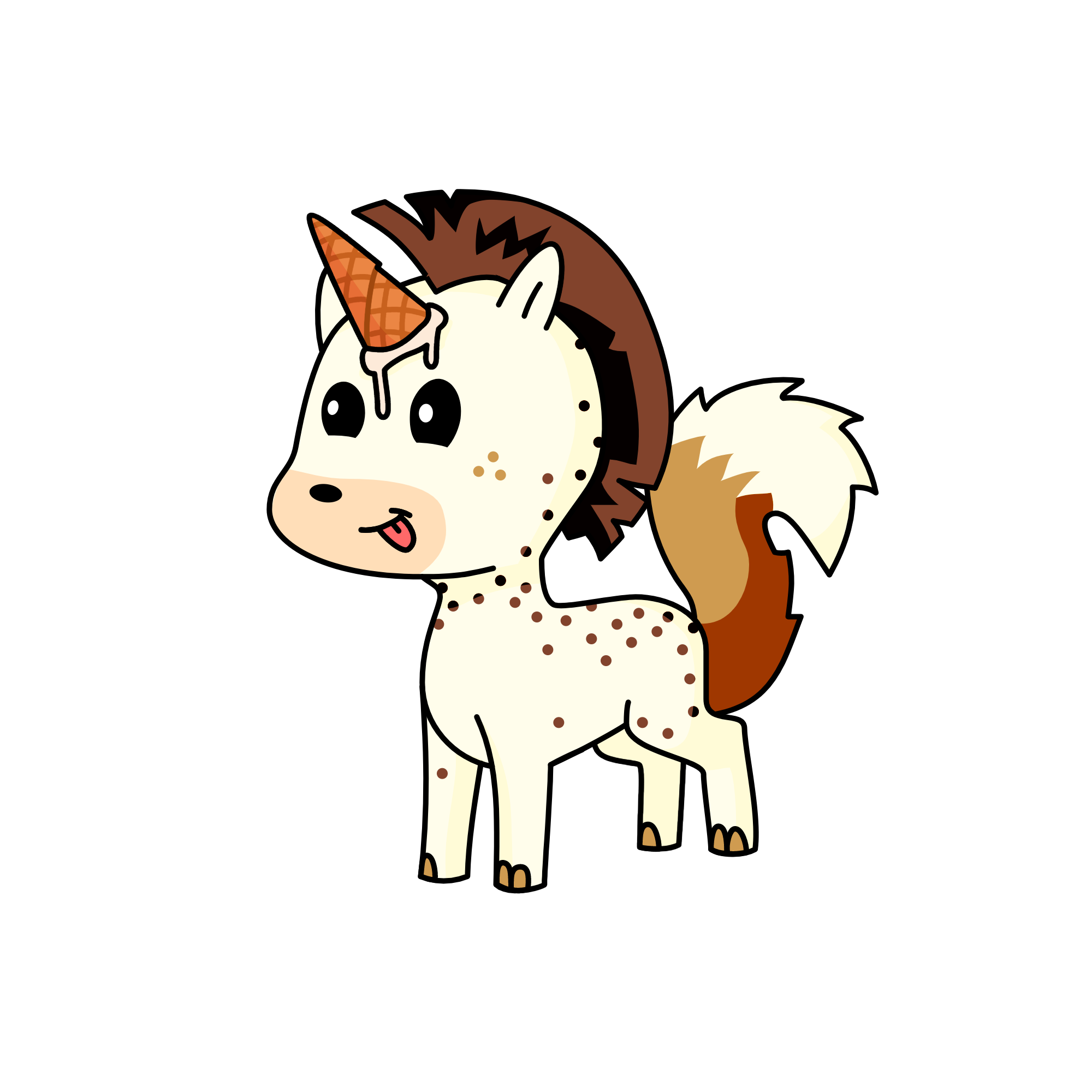 Gelato Stracciatella, the unicorn
