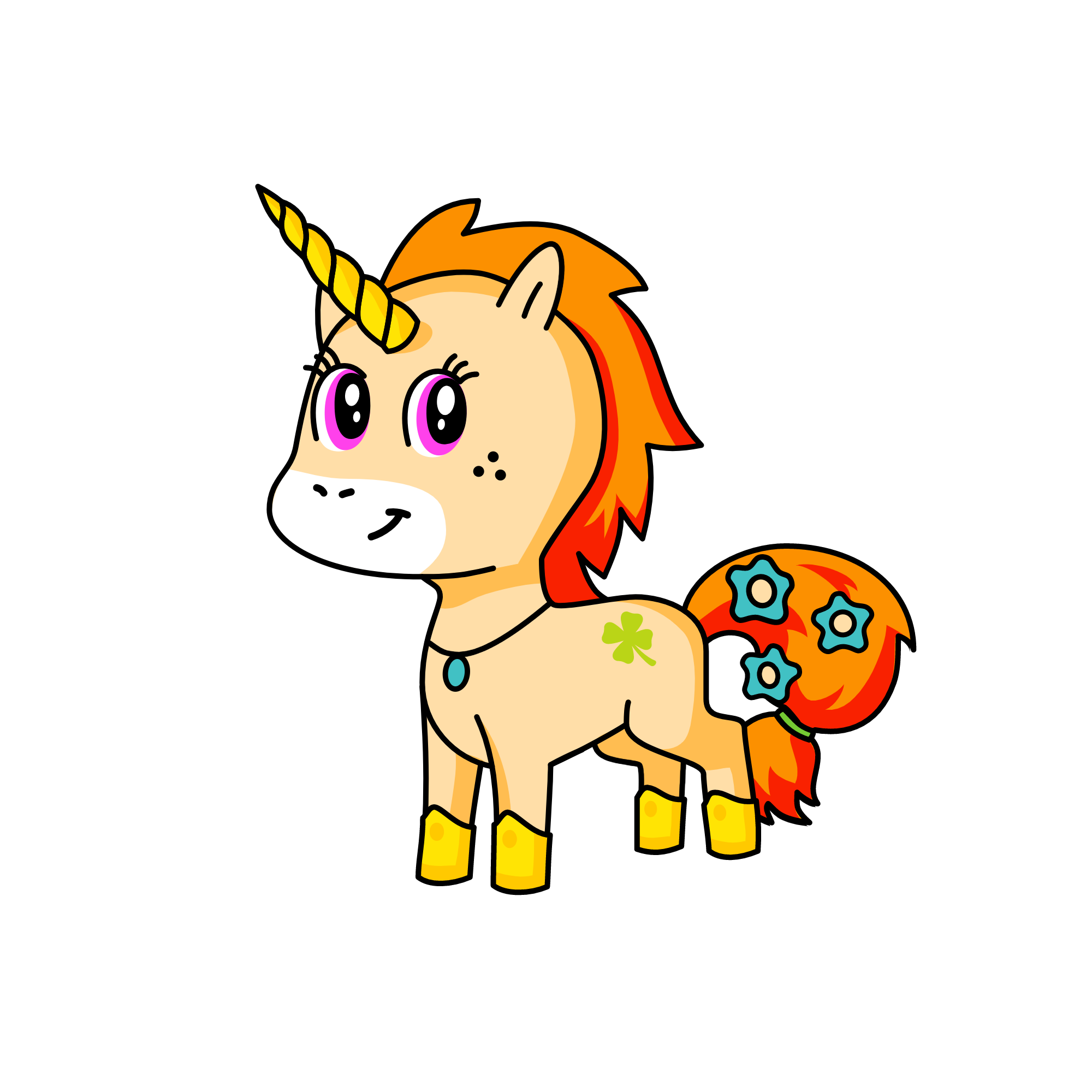 Carmaleena, the unicorn
