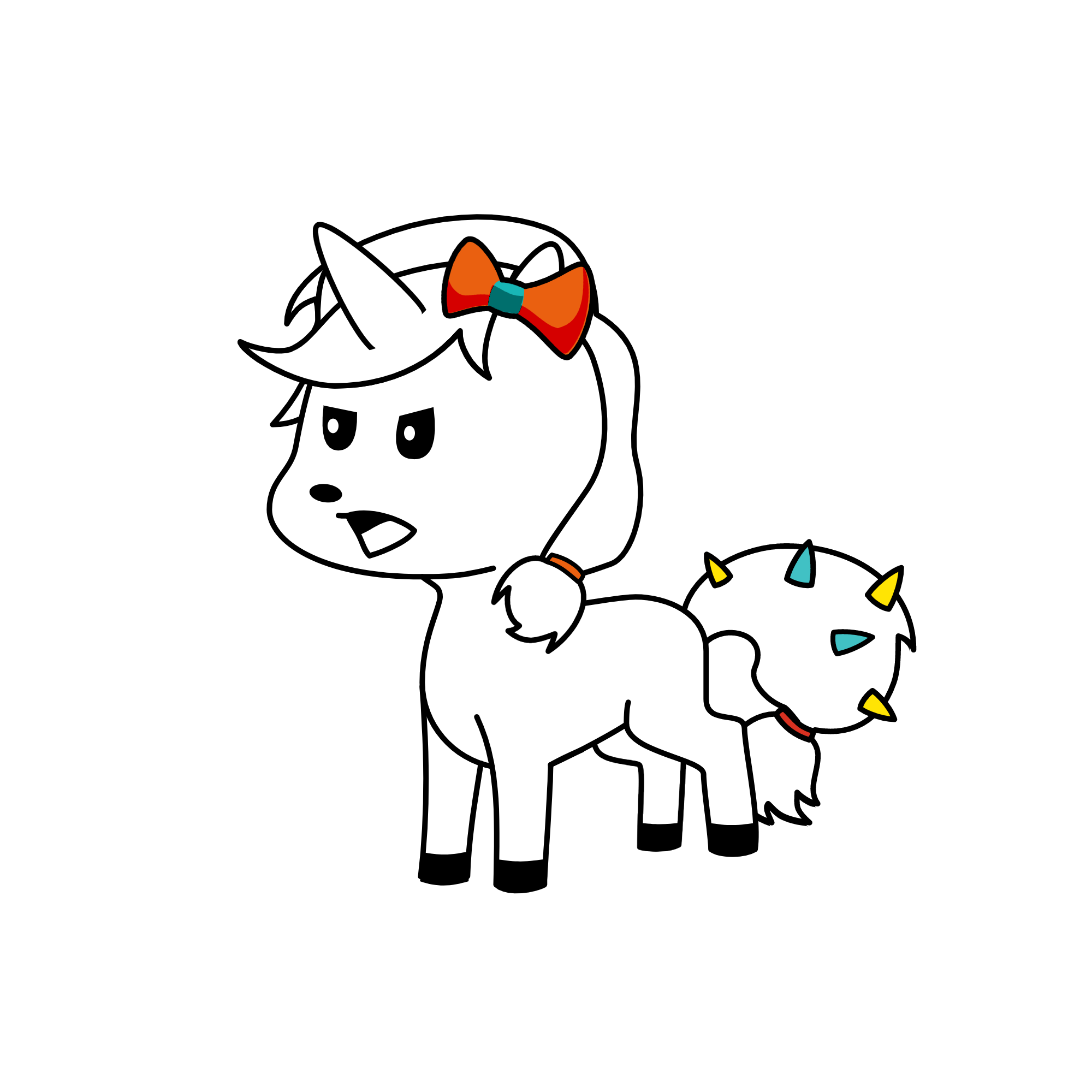Lila, the unicorn