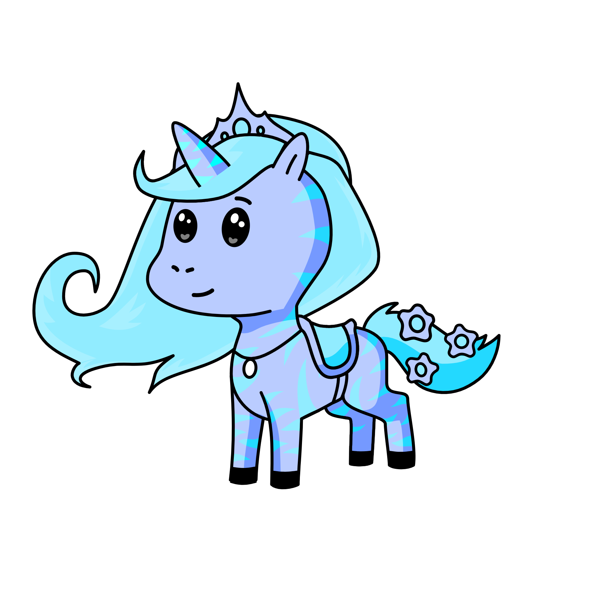 Misty, the unicorn