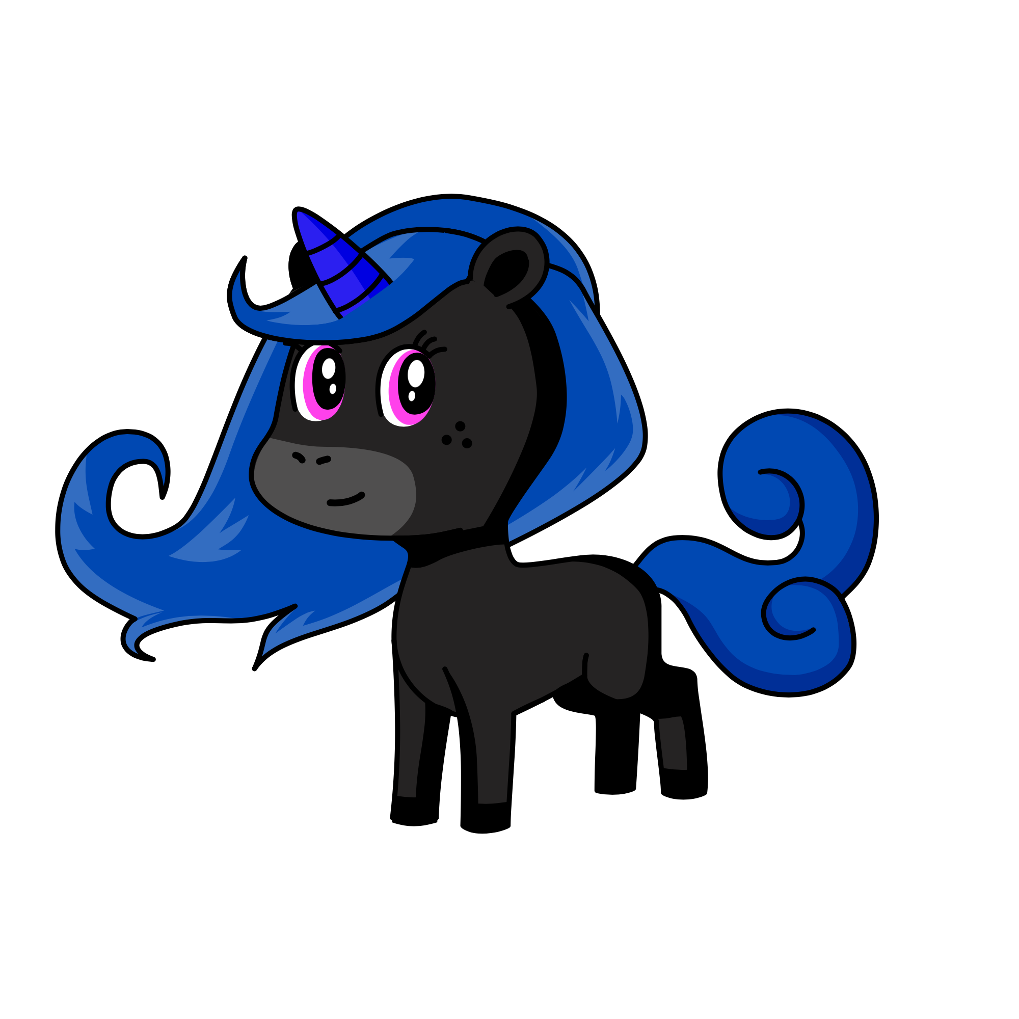 midnight, the unicorn