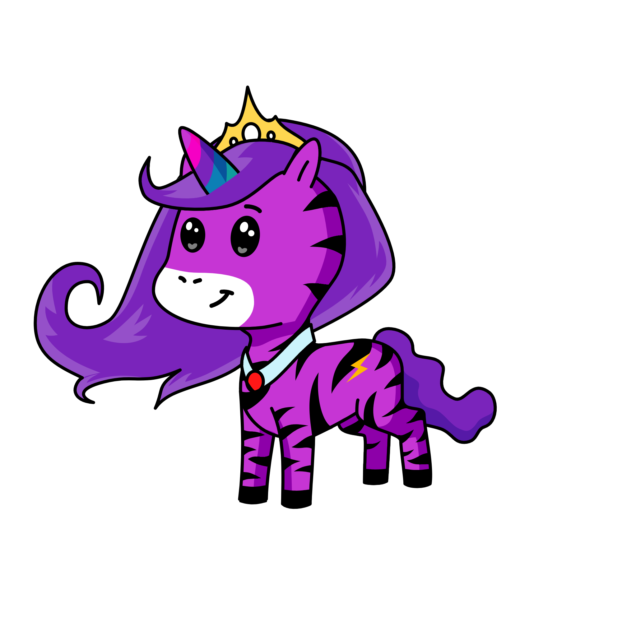 princess lightning, the unicorn