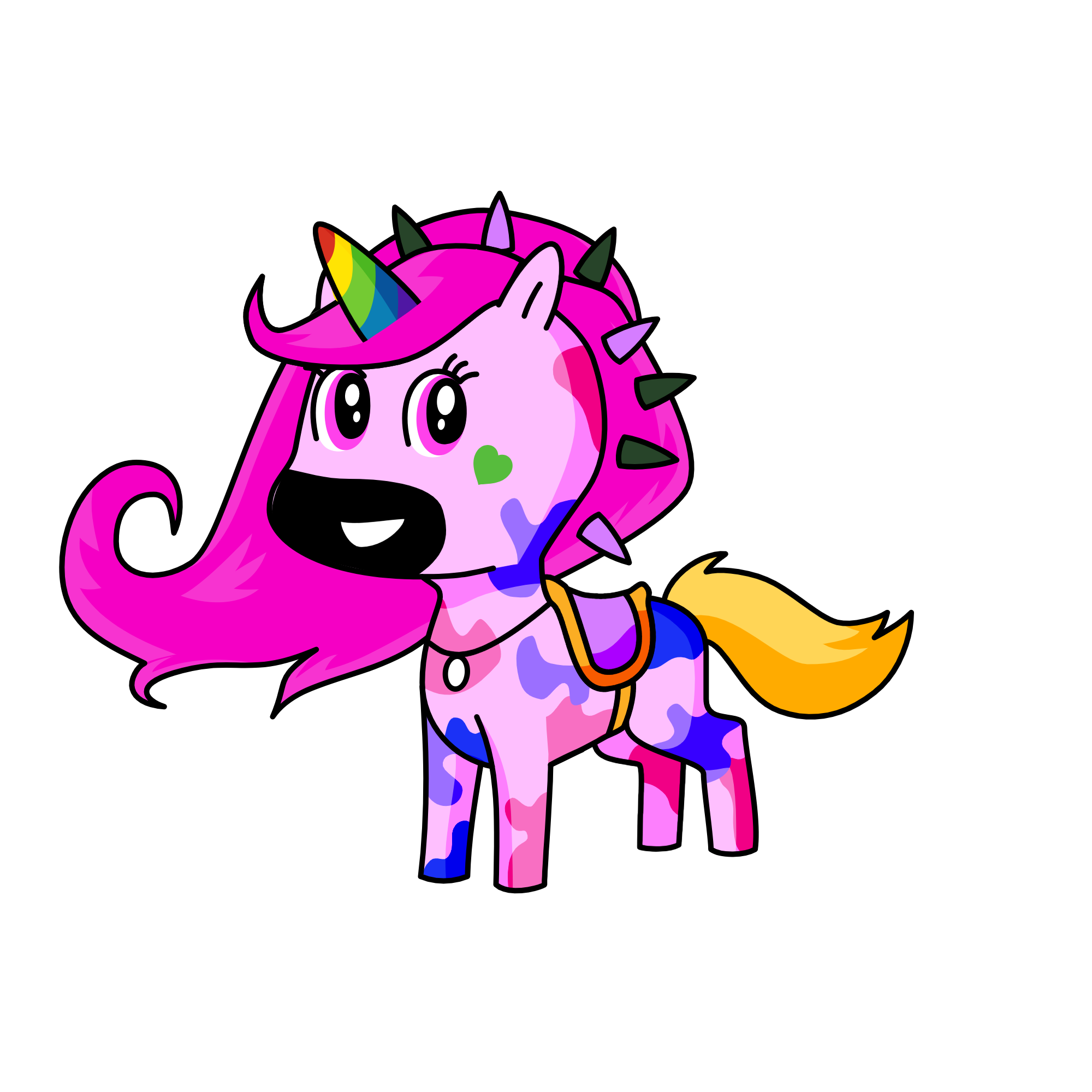 rhamya, the unicorn