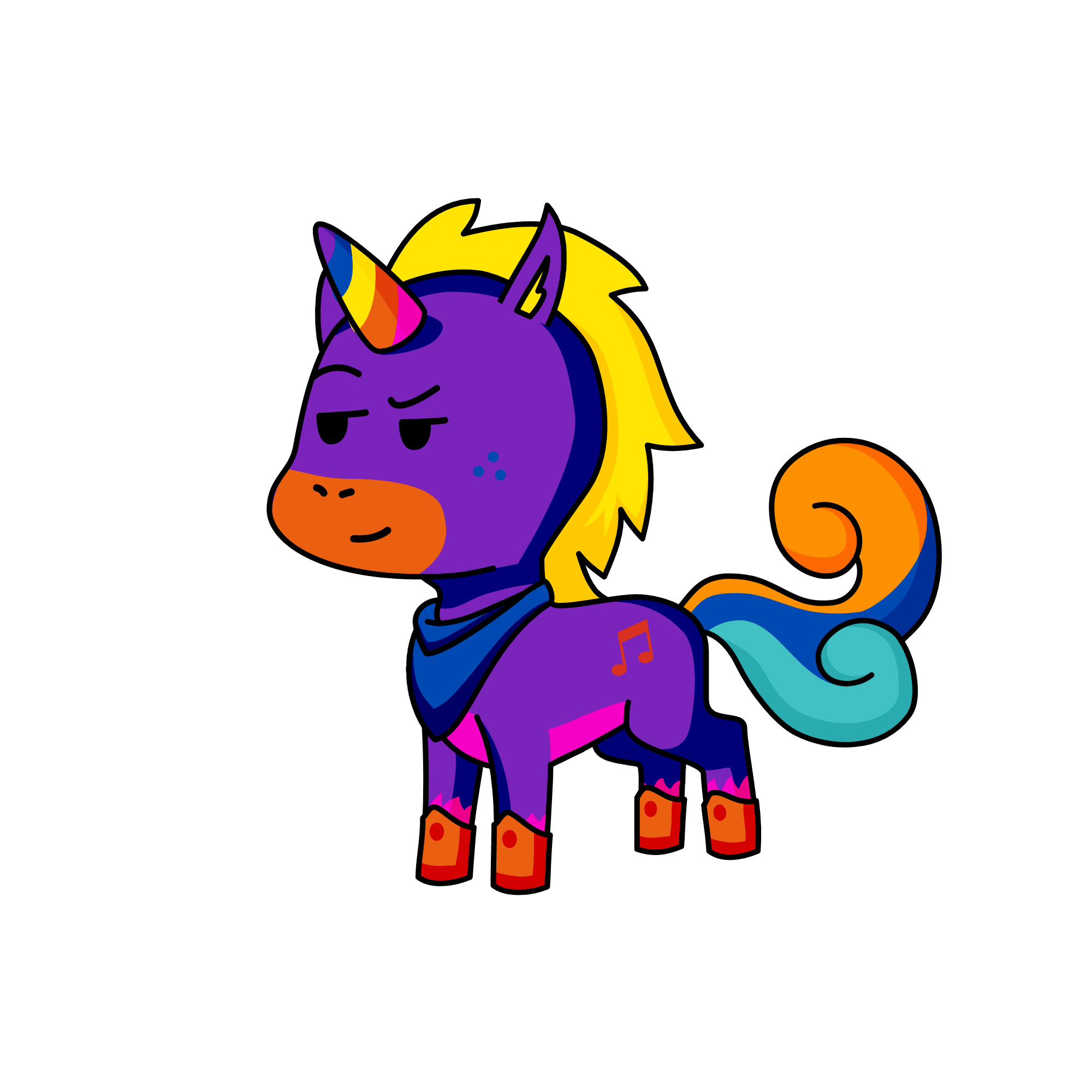 Herocorn, the unicorn