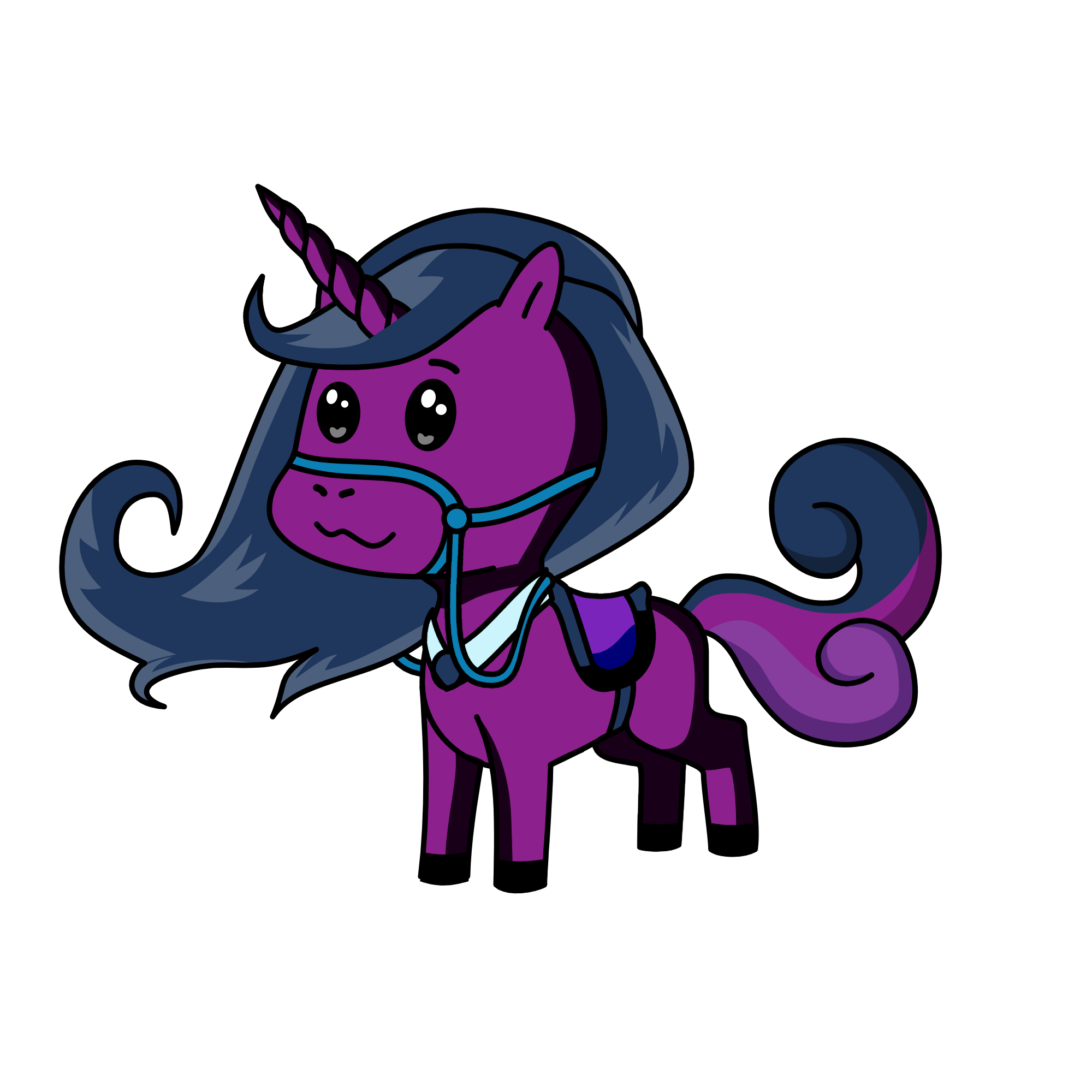 MidnightiCorn, the unicorn