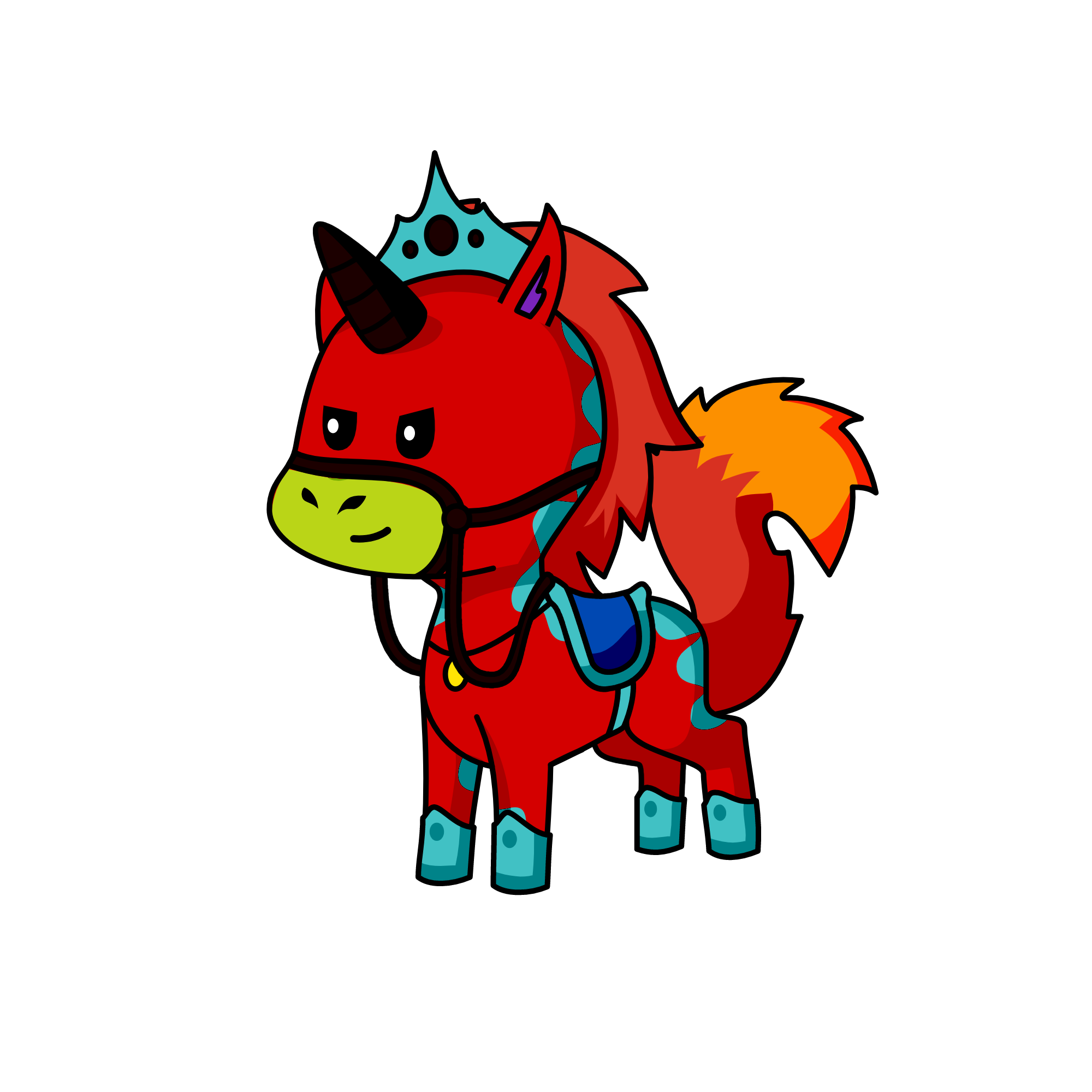AquaCorn, the unicorn