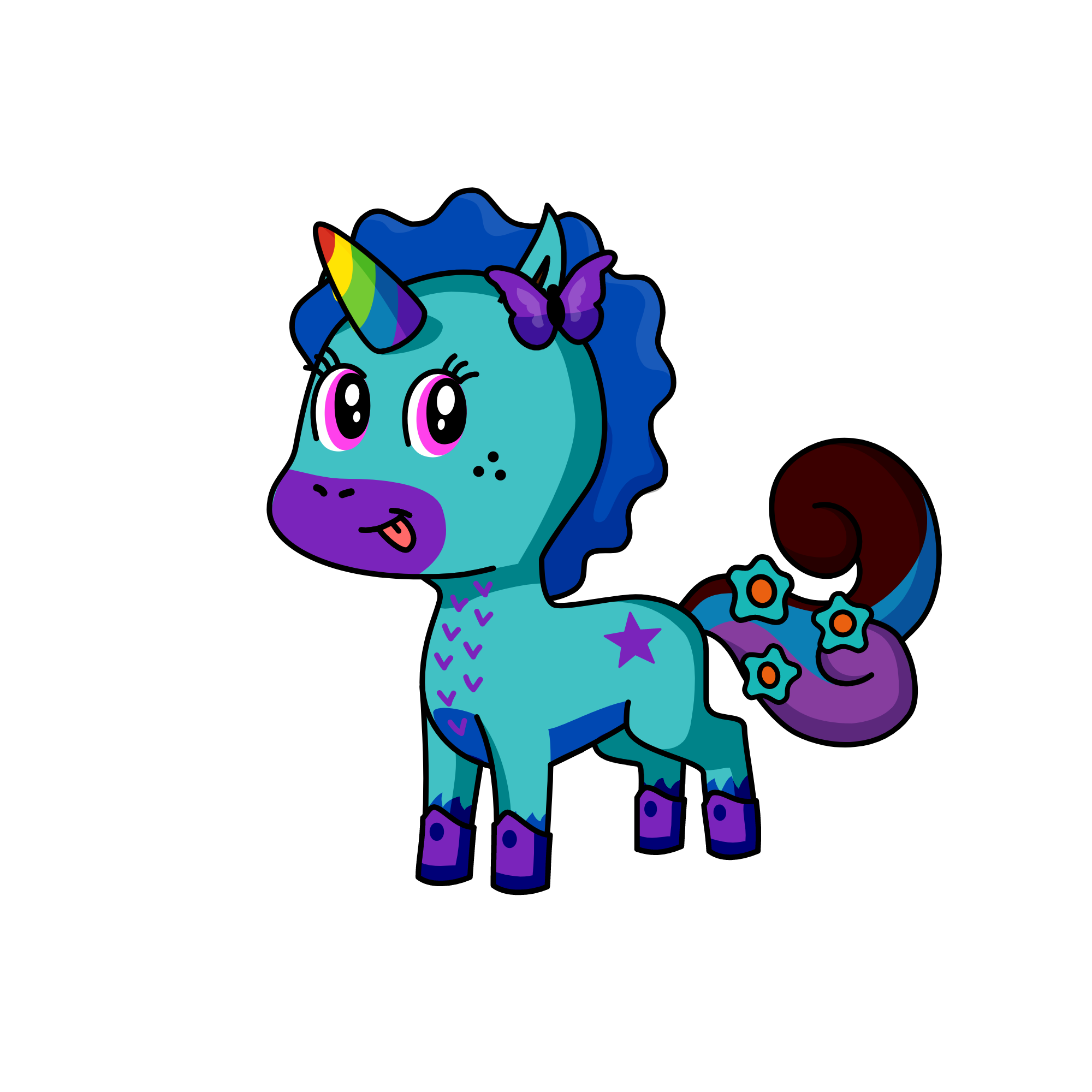 Frozen, the unicorn