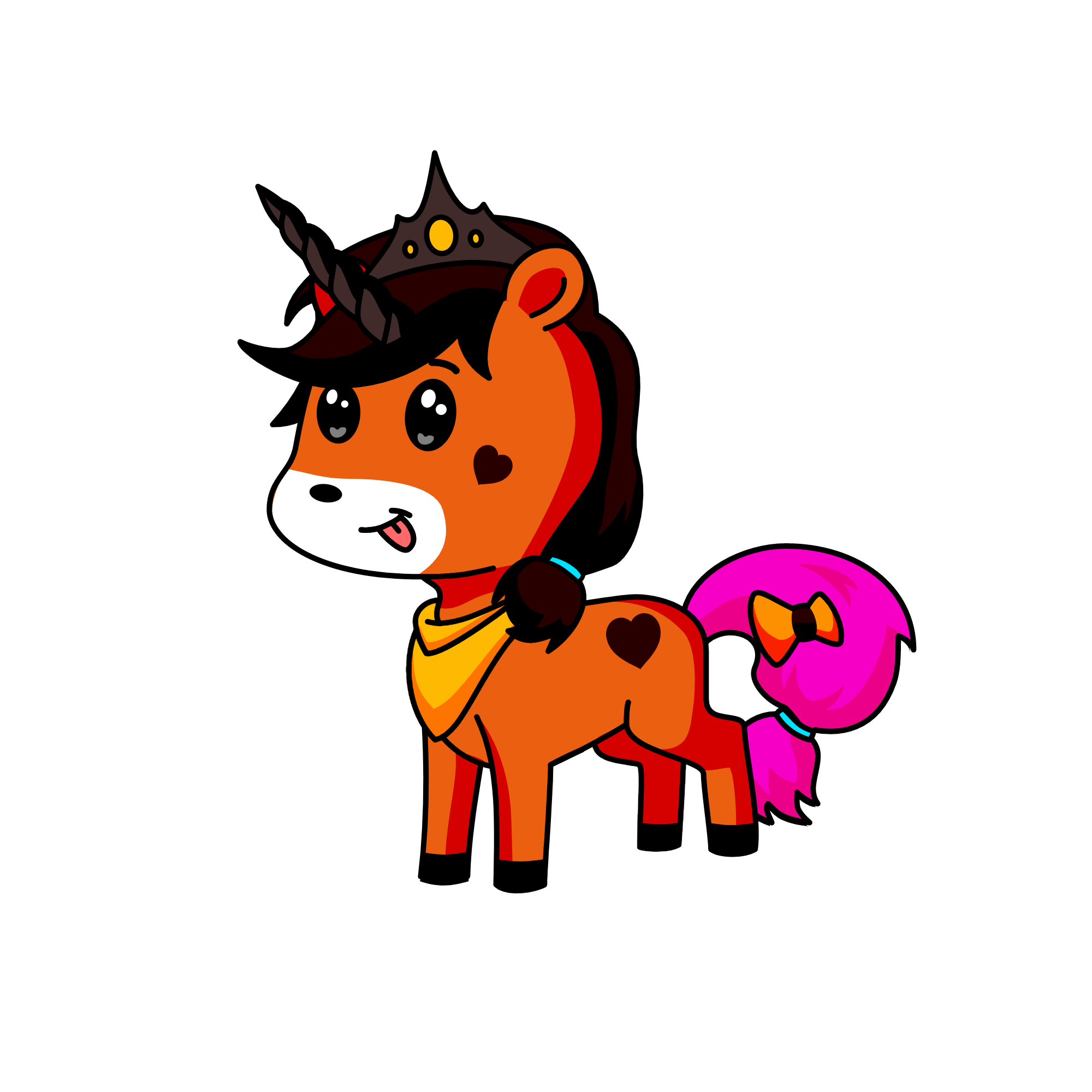 Color , the unicorn