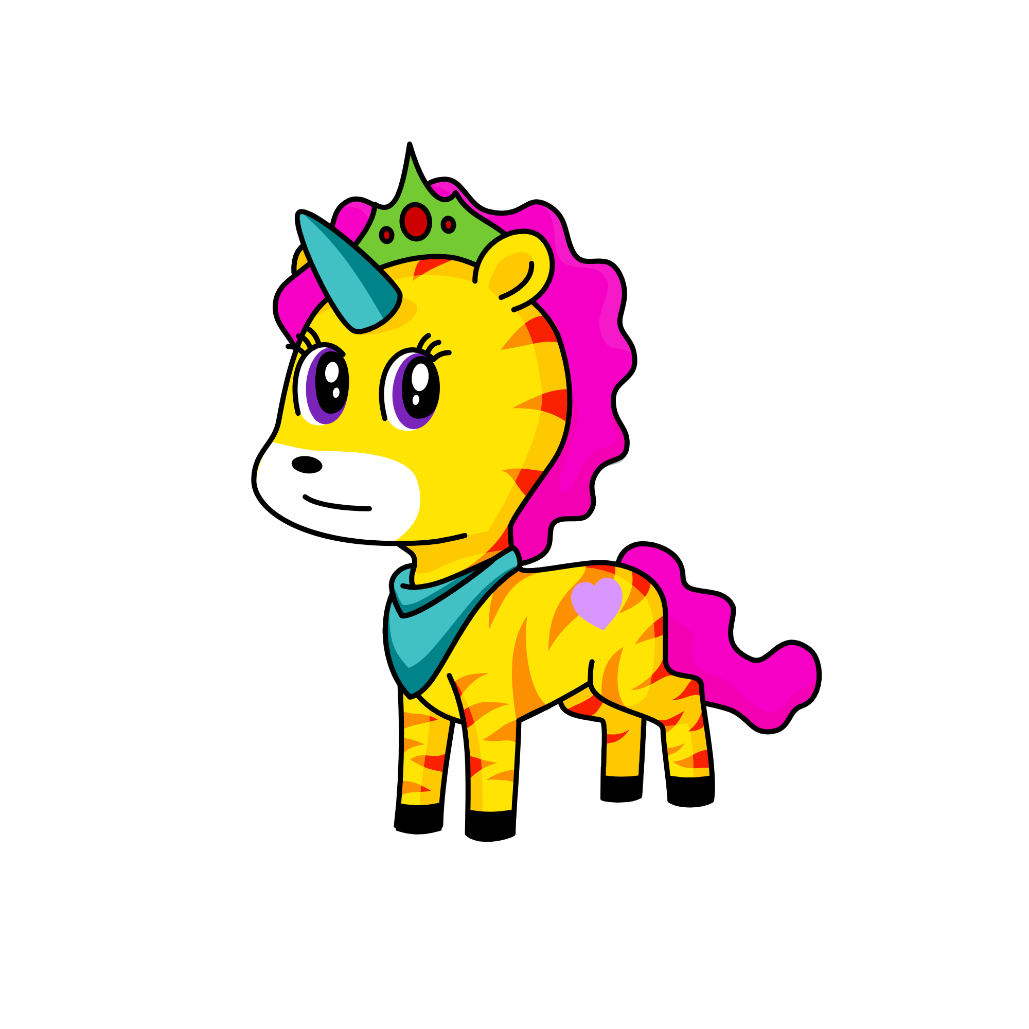 flare, the unicorn