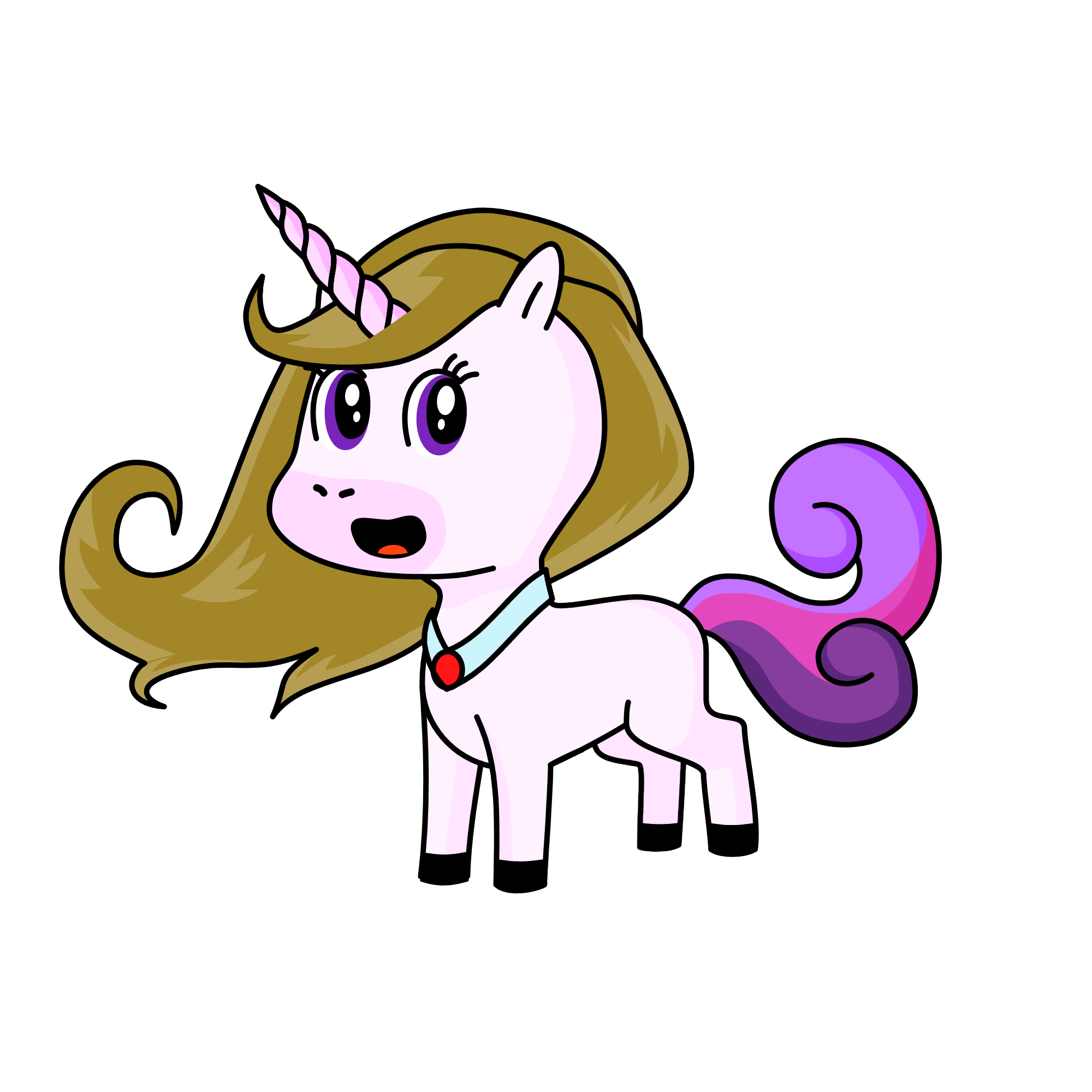 Mallyla, the unicorn