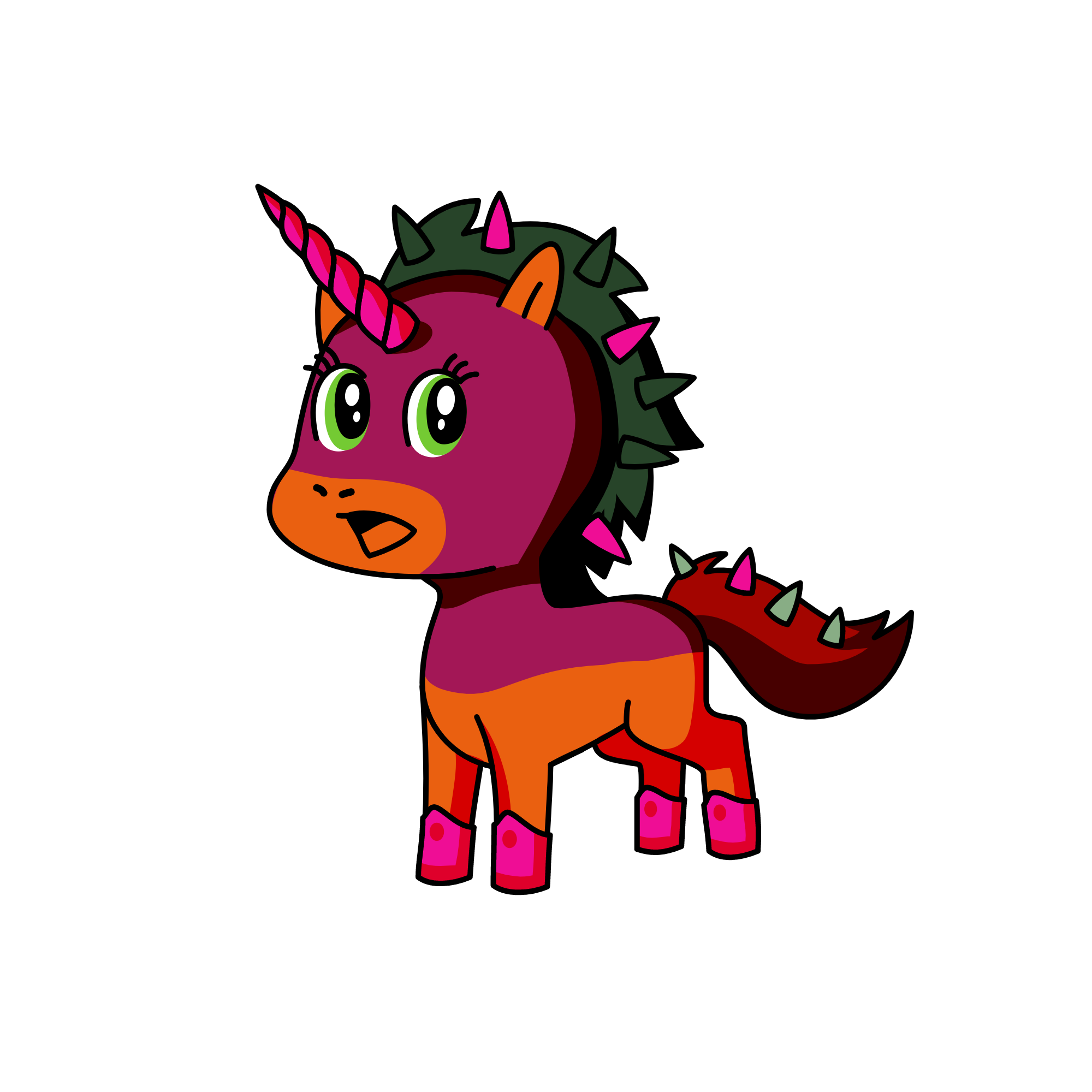 Strider, the unicorn