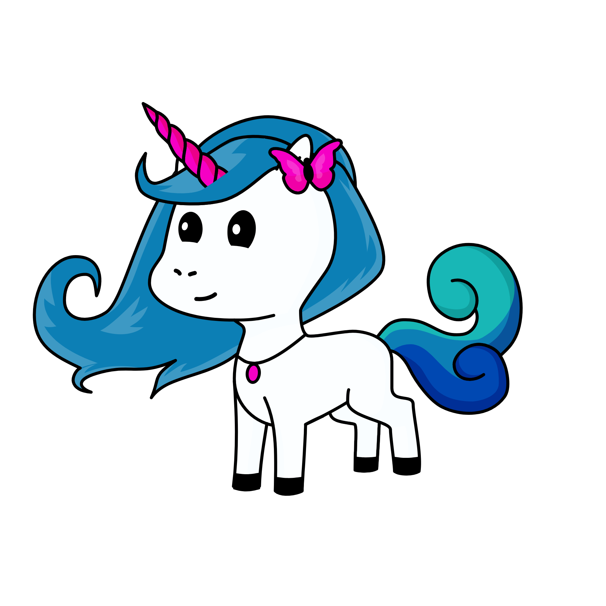 Amber, the unicorn