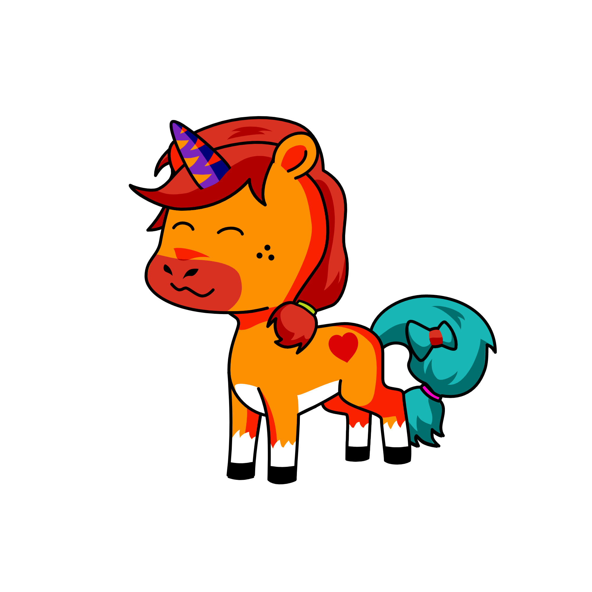Halloween, the unicorn