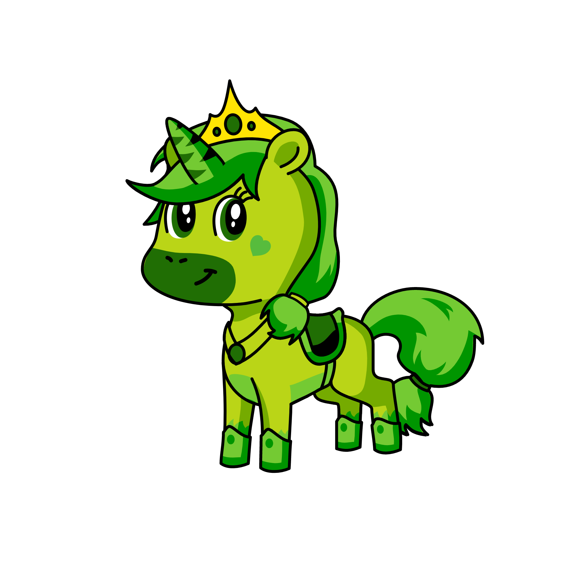 Queen Forest, the unicorn
