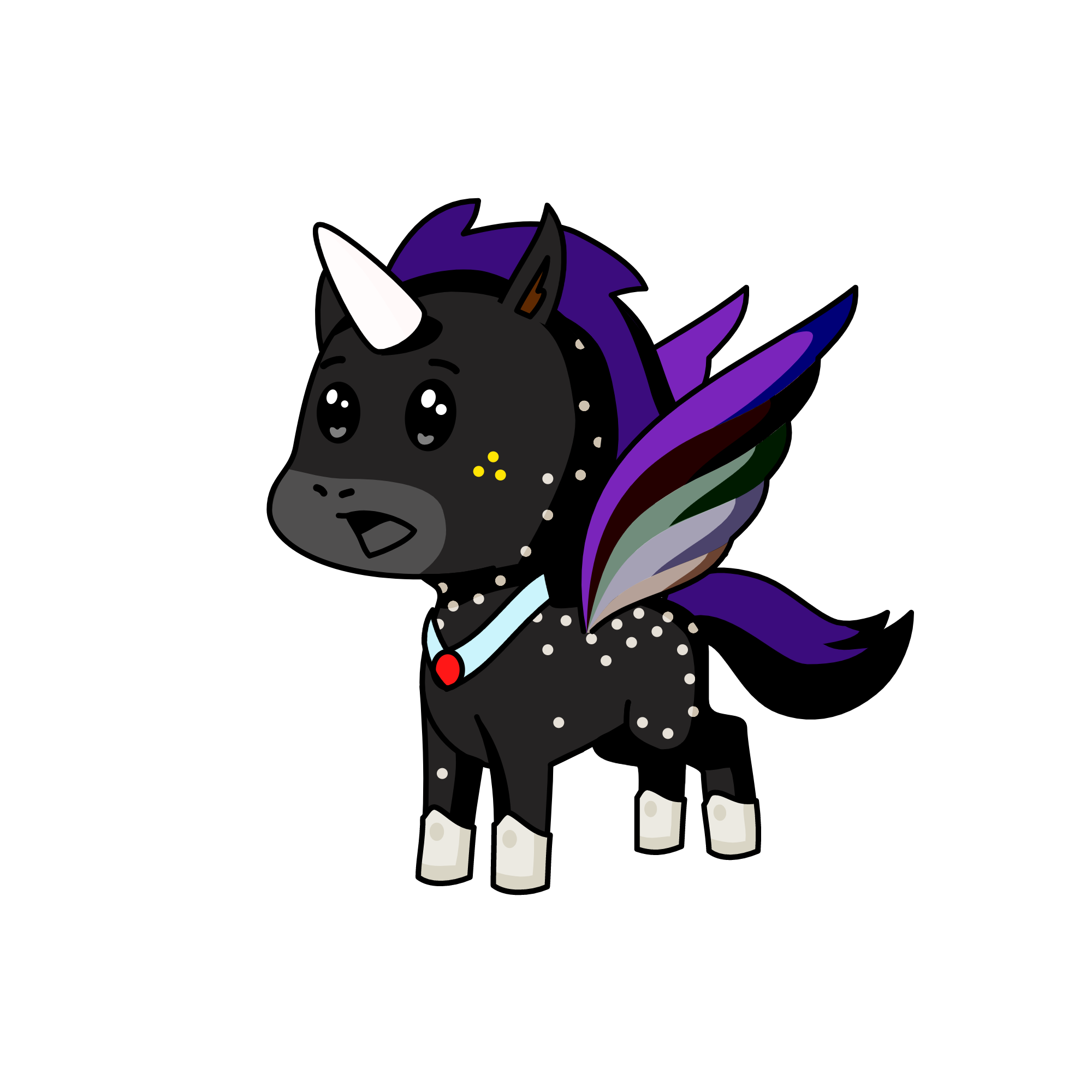 Luna🌌🌙, the unicorn