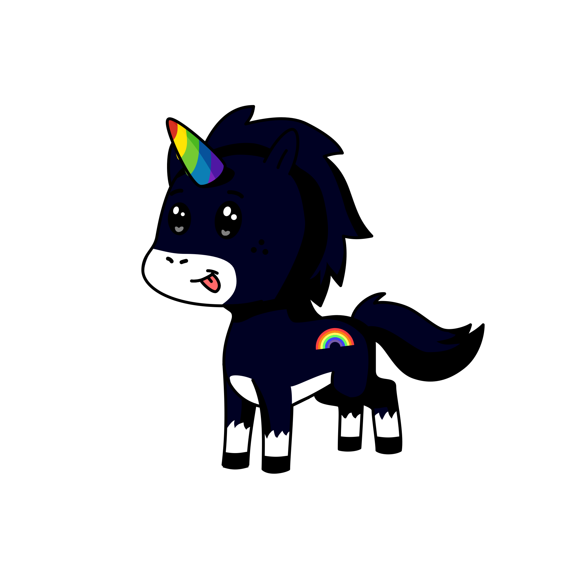 Pepijntje, the unicorn