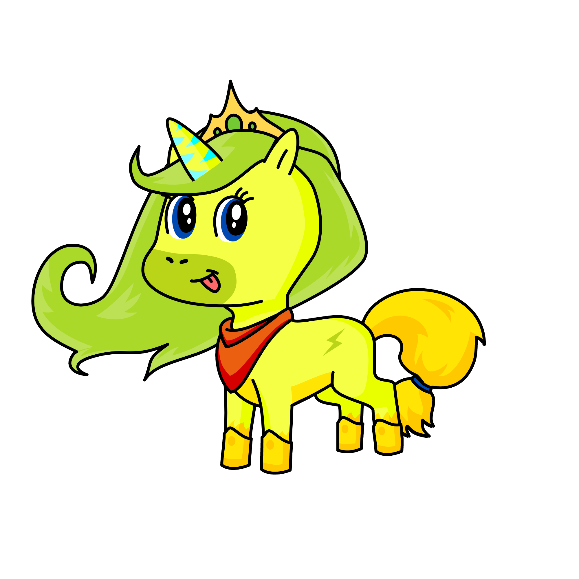 LemonCorn, the unicorn