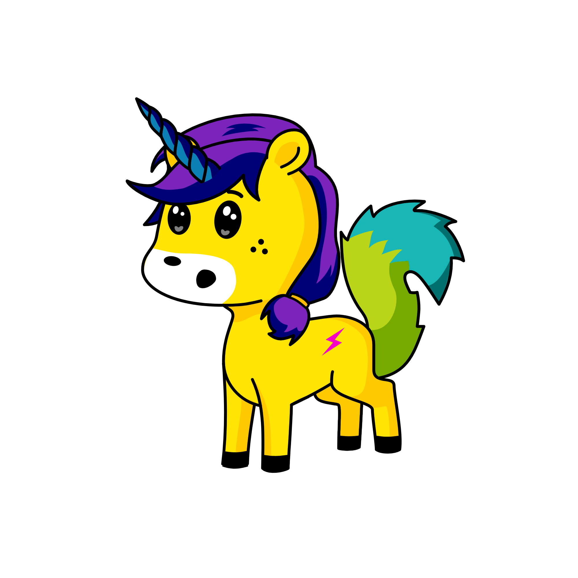 paws, the unicorn