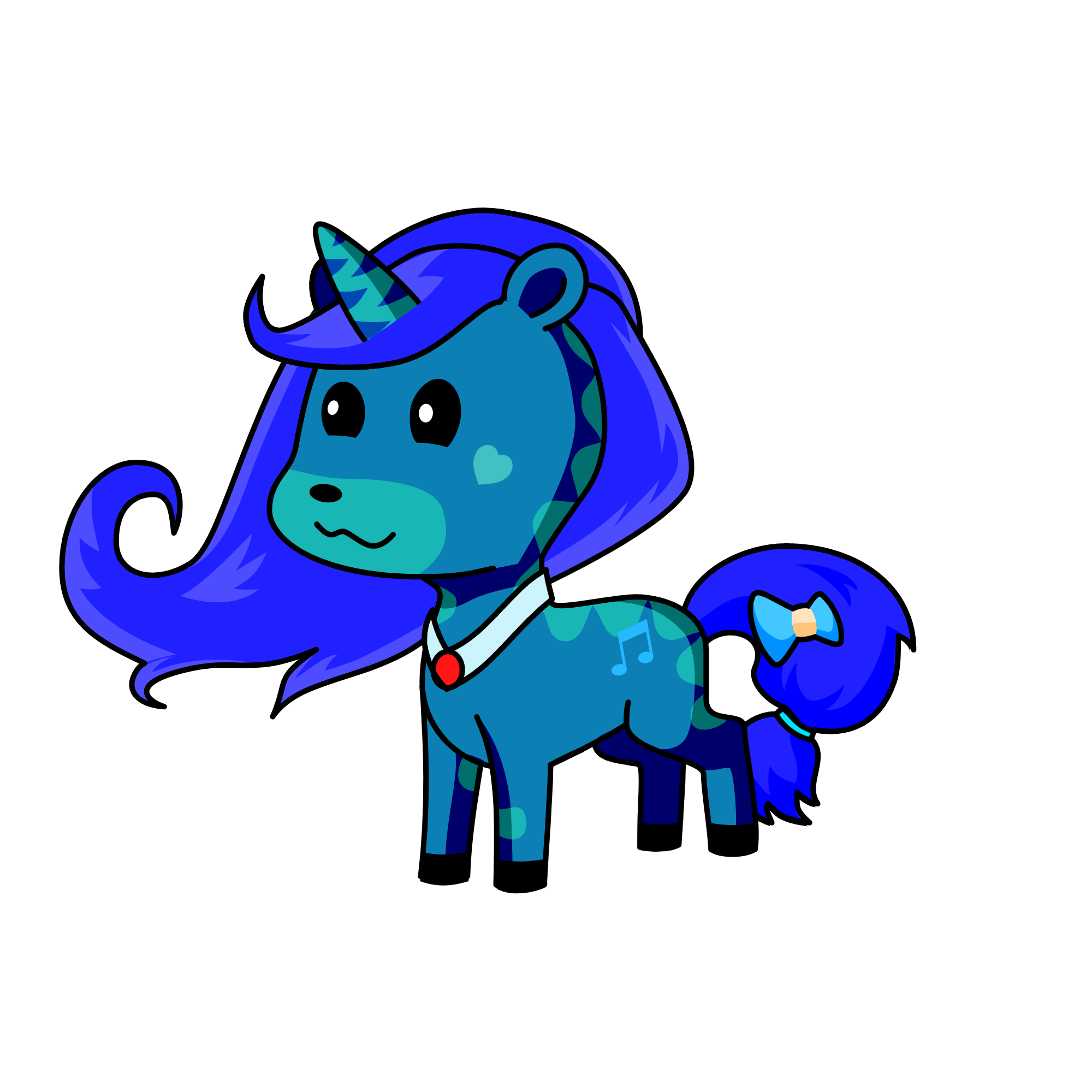 Frostie, the unicorn