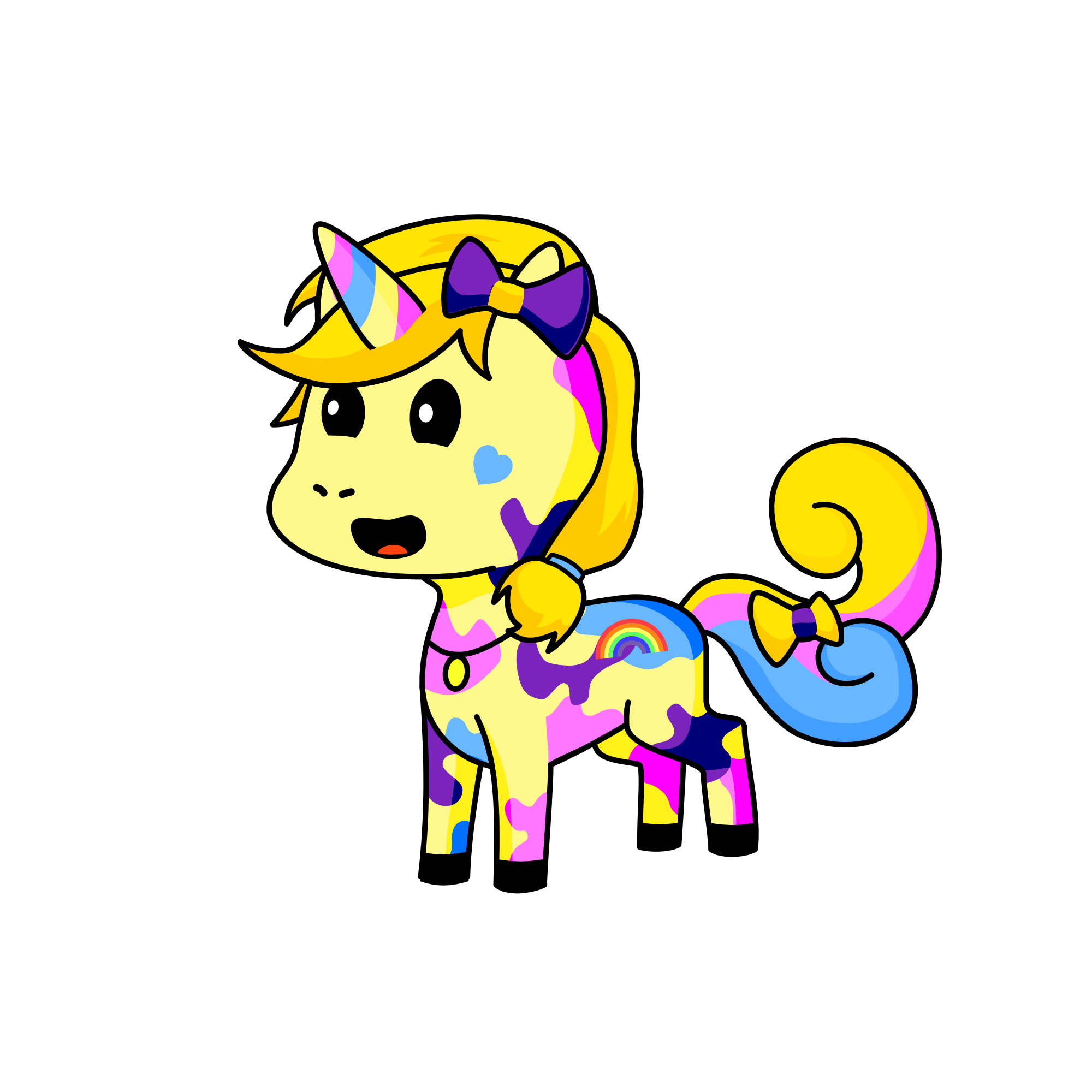 Lucky Sunshine , the unicorn