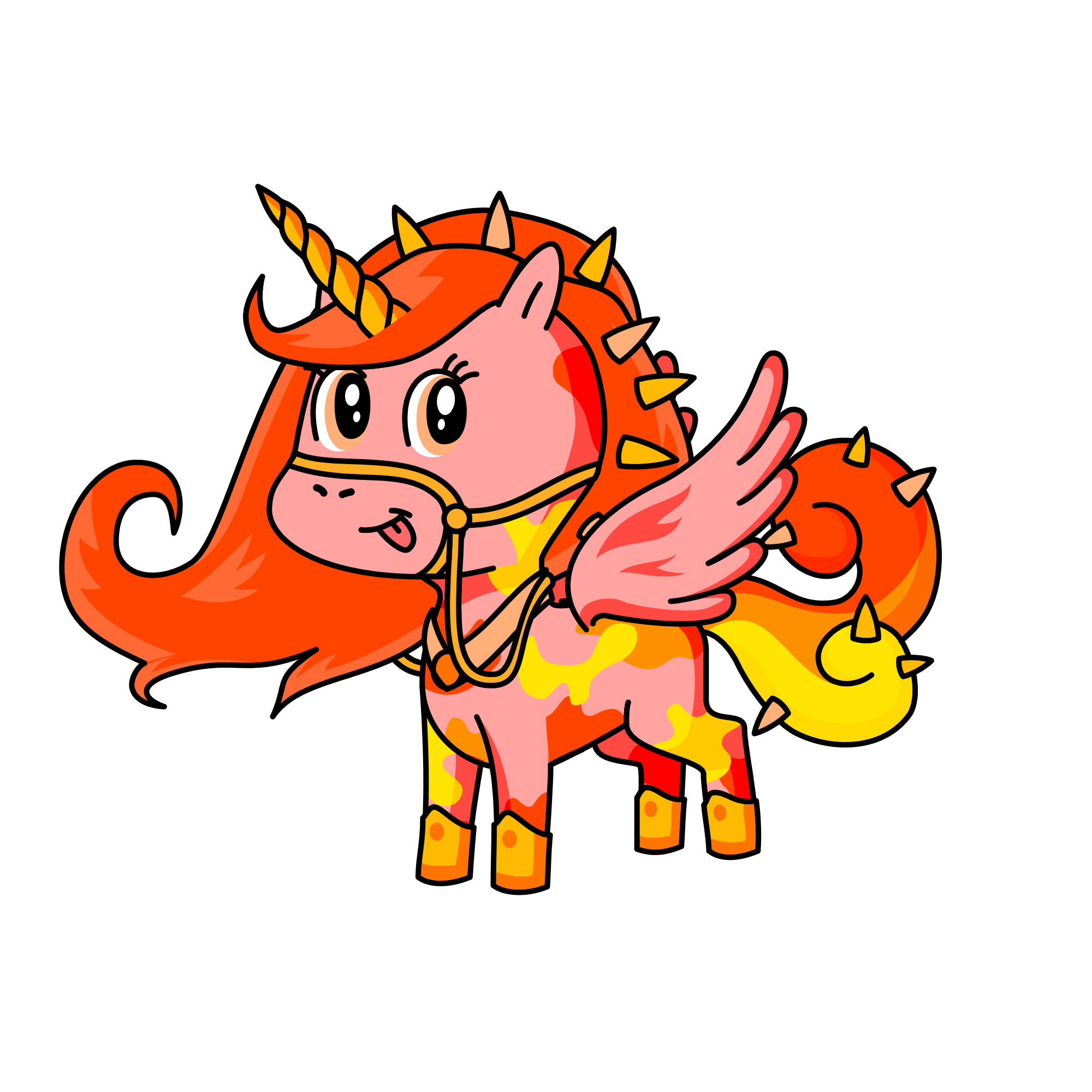 Flamefire , the unicorn