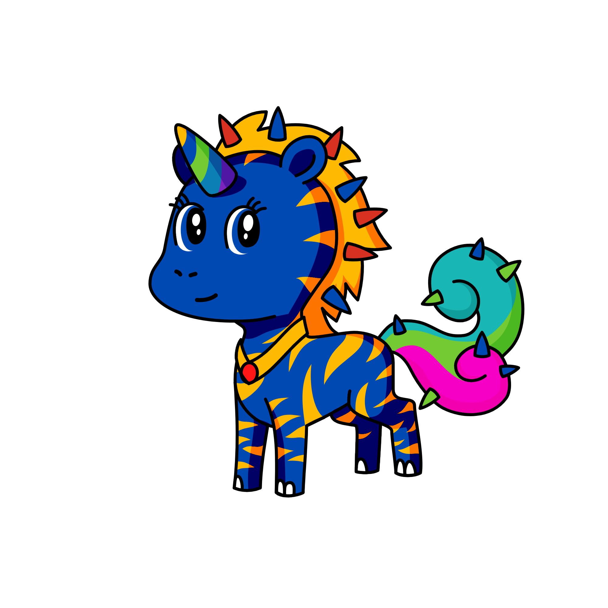 Whistle podu, the unicorn