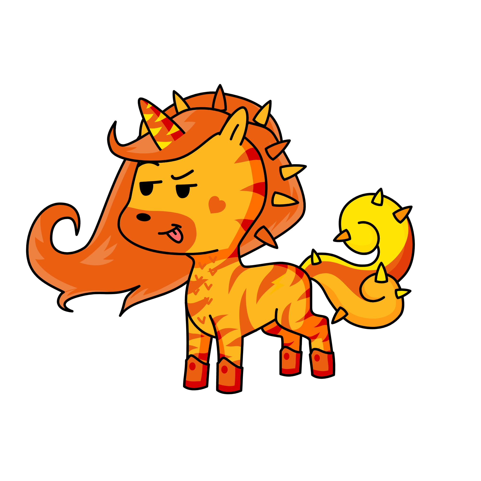 Flash, the unicorn