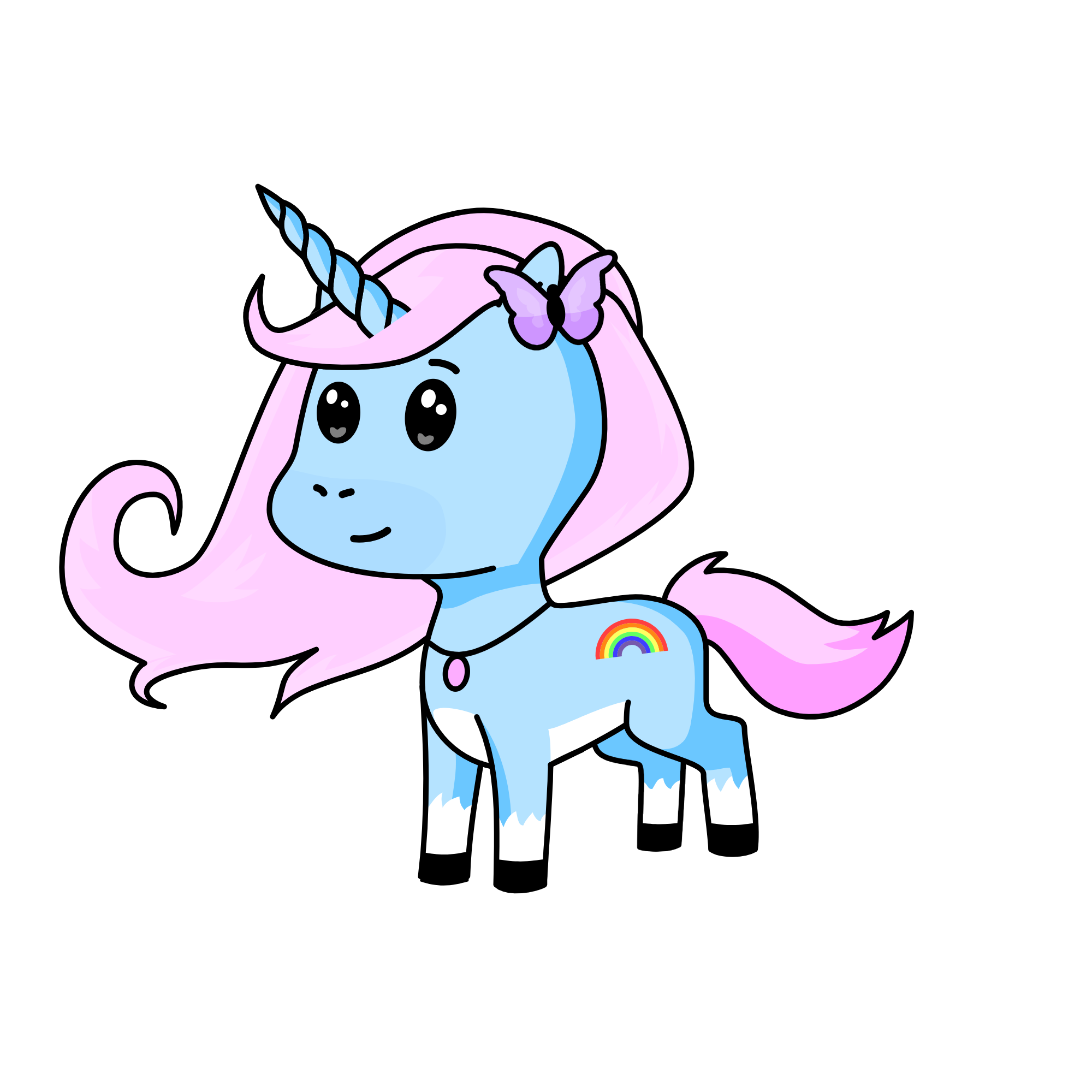 Cotton Candy, the unicorn