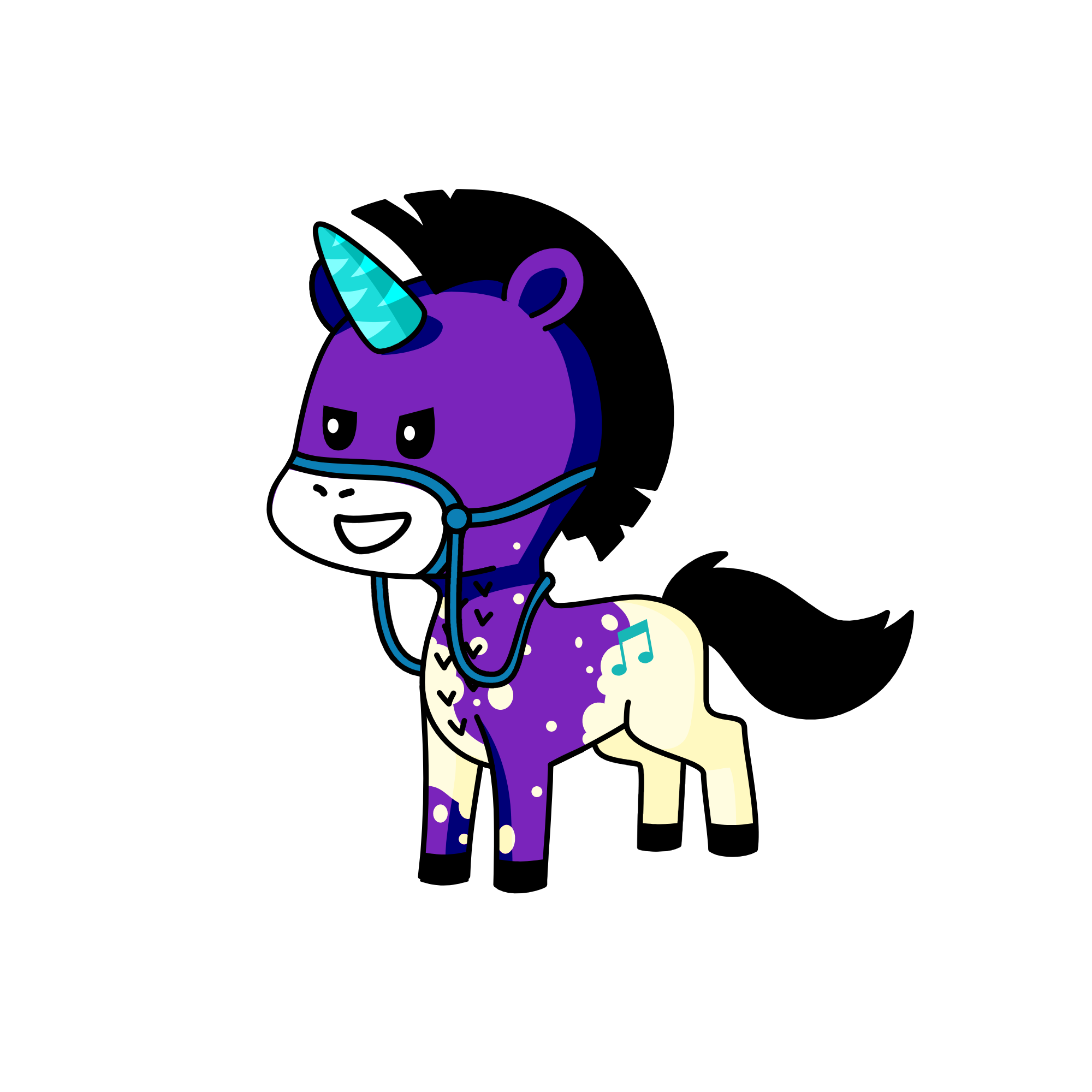 Dadyderestcorn, the unicorn