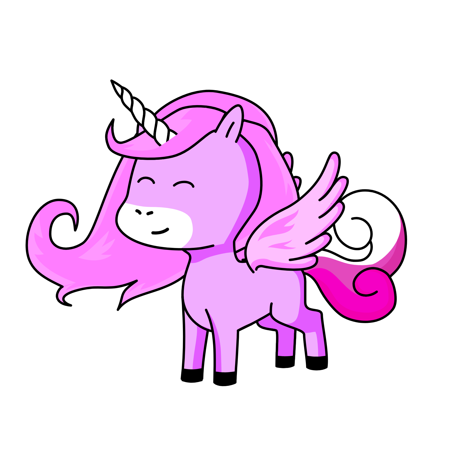 glitter!, the unicorn