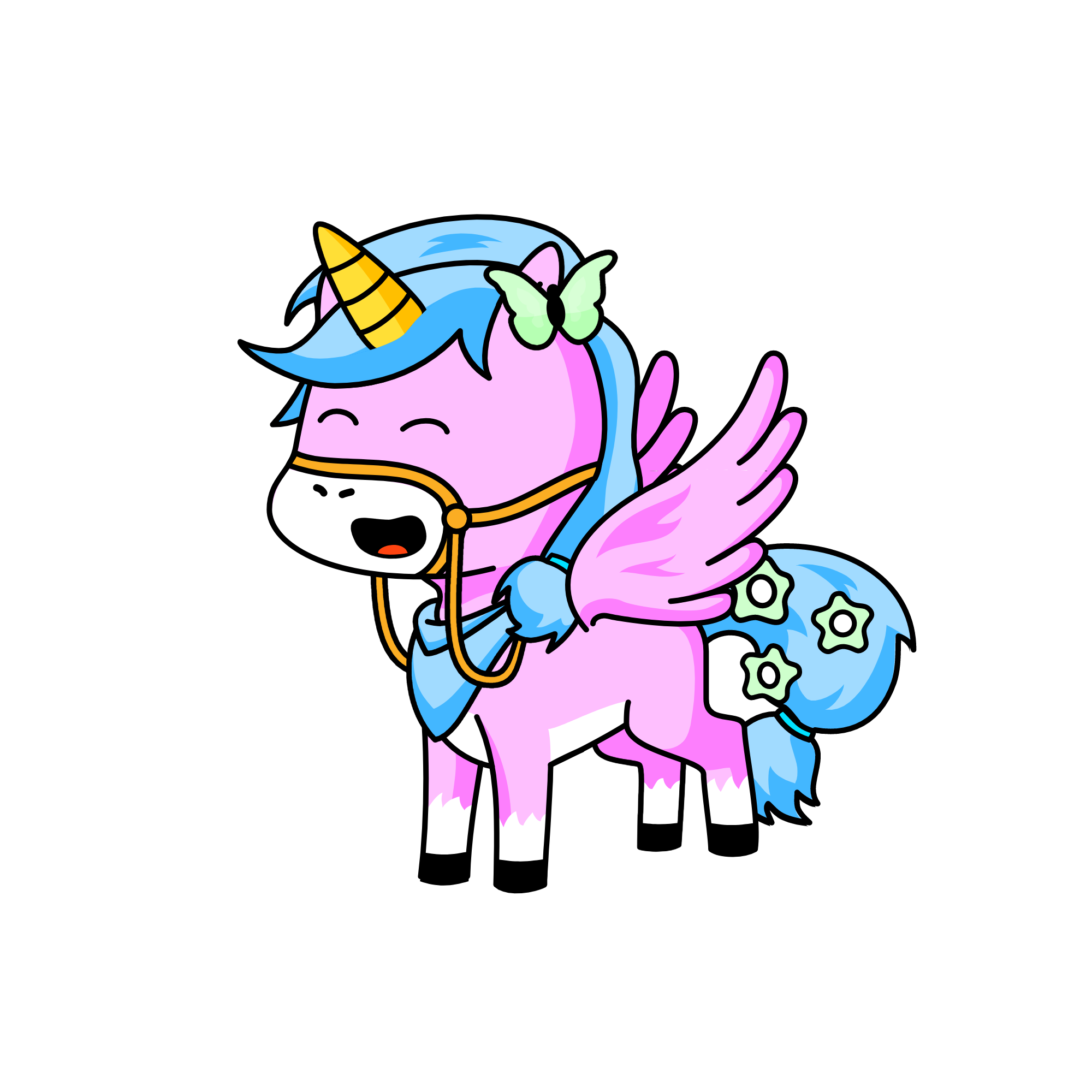 Cotton Candy, the unicorn