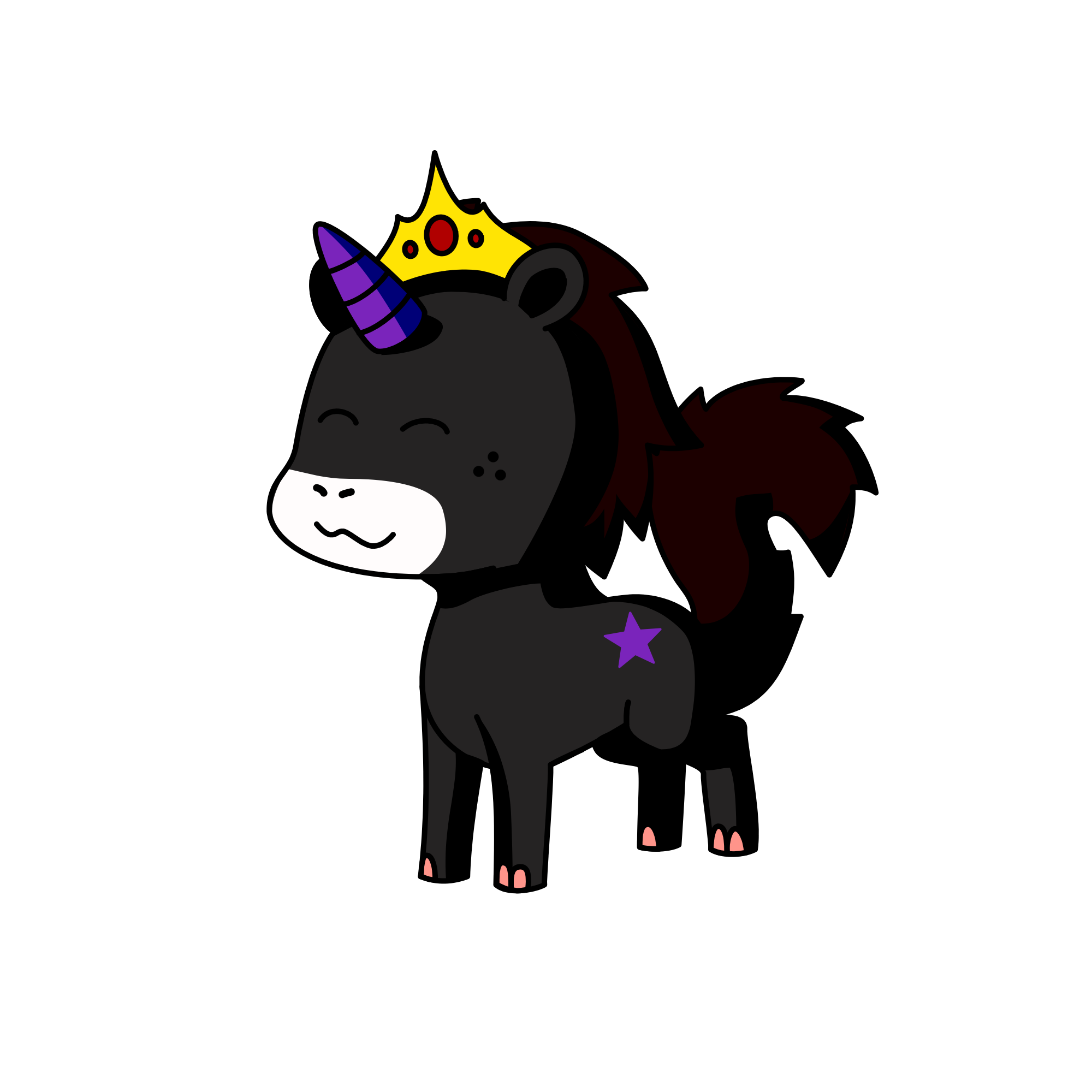 Simona, the unicorn