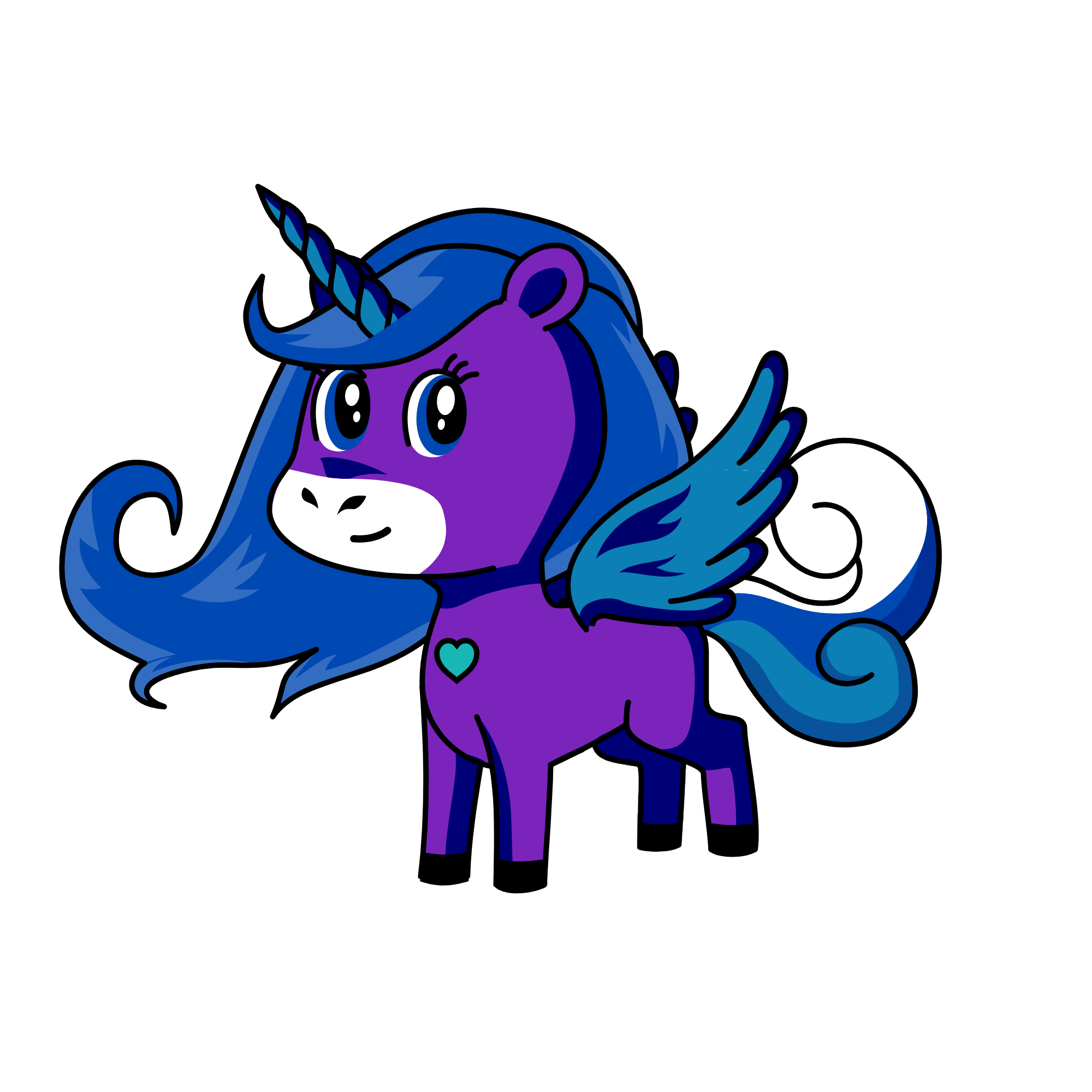 prinses loona, the unicorn