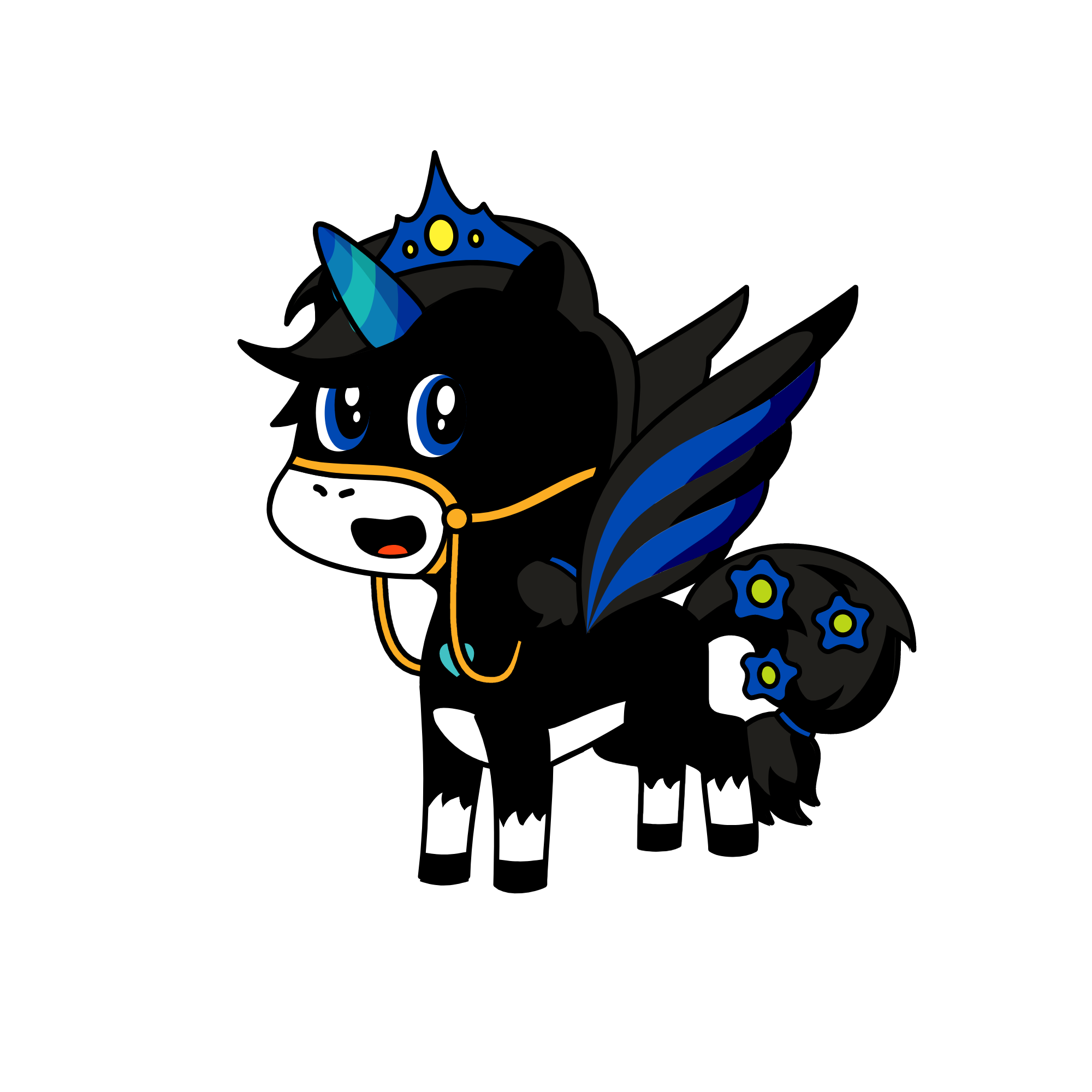 Deusa das Estrelas, the unicorn