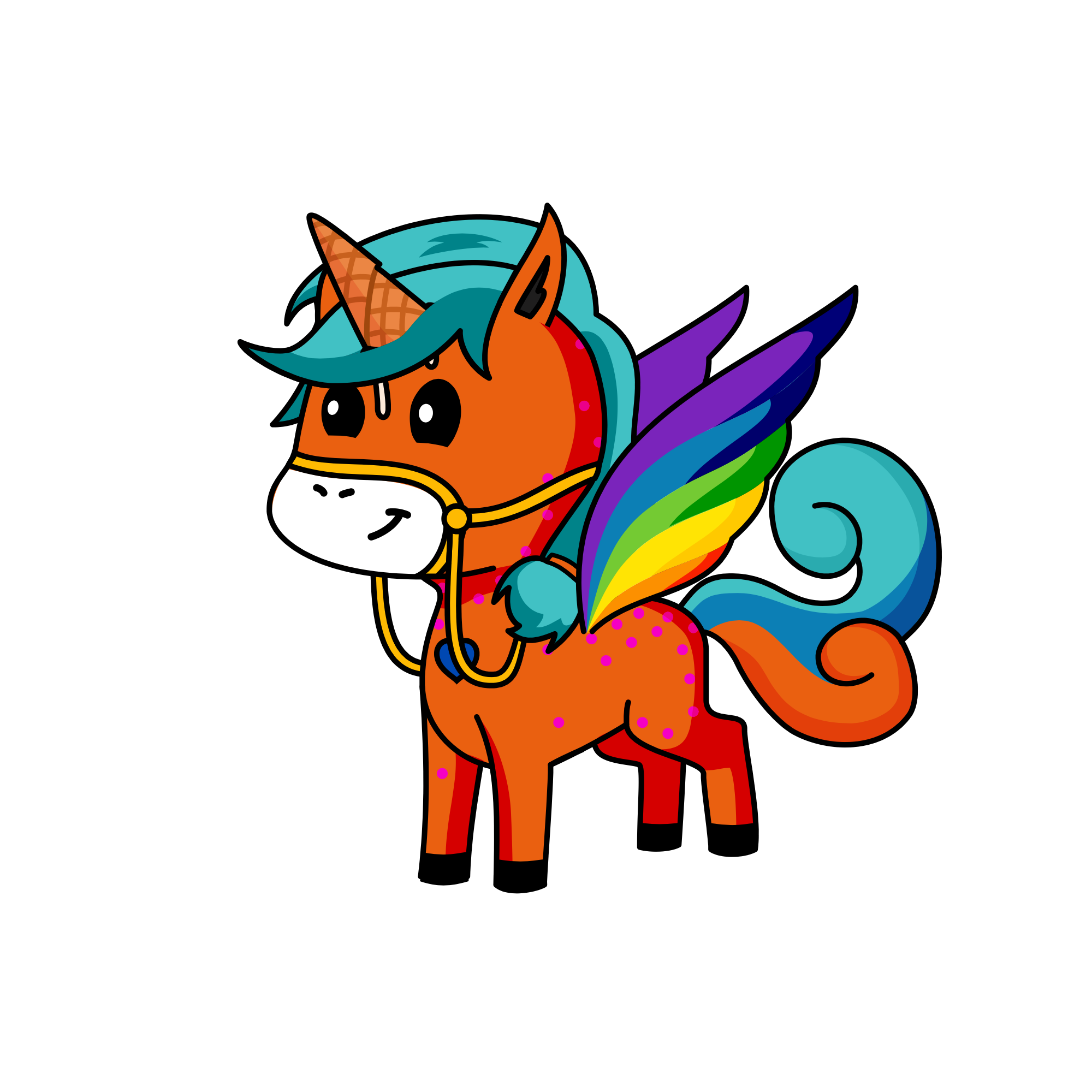 Lovely unicorn, the unicorn