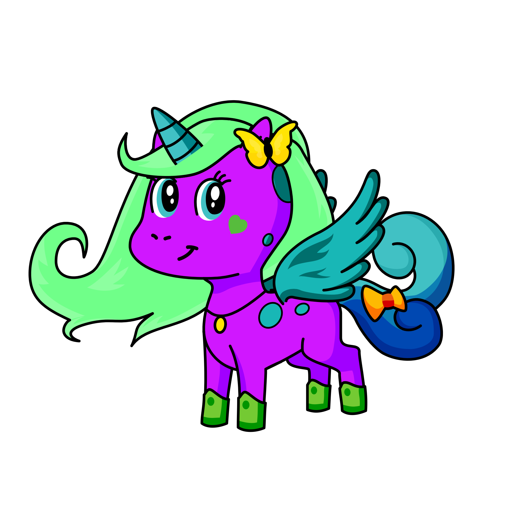 Busja, the unicorn