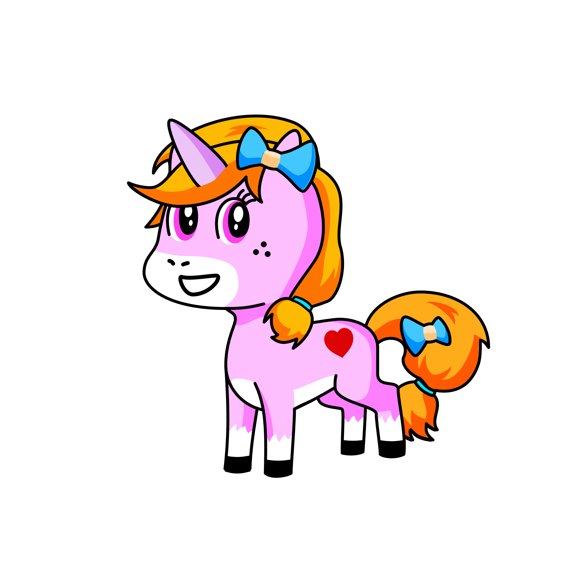 Ploppa, the unicorn