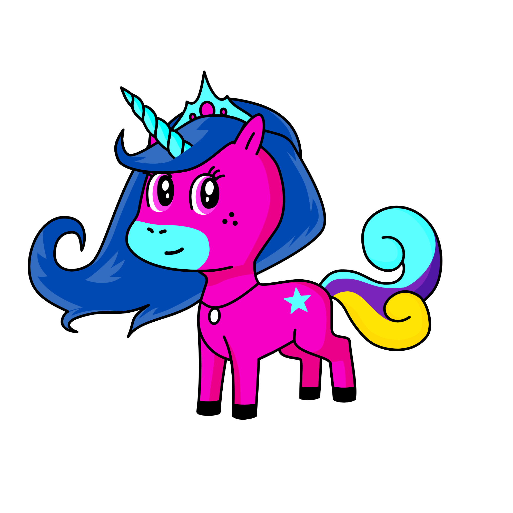 bella, the unicorn