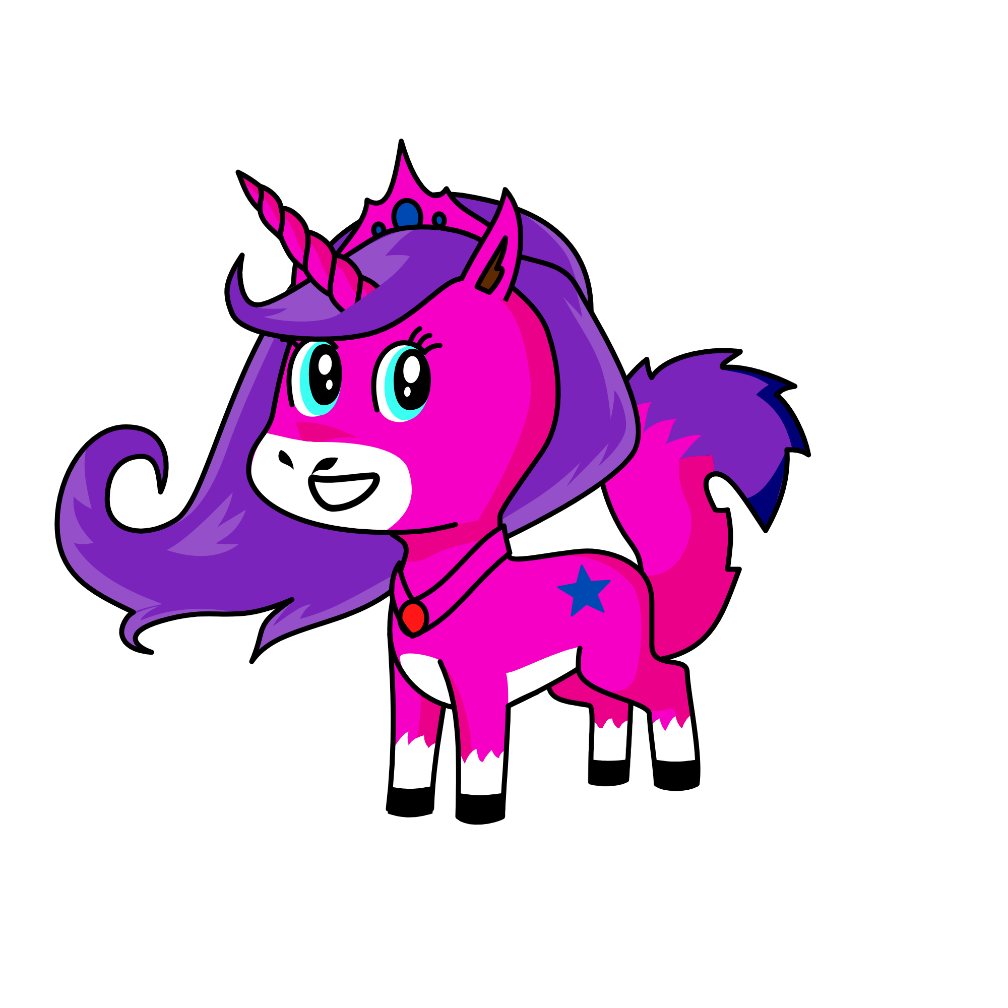 fire, the unicorn
